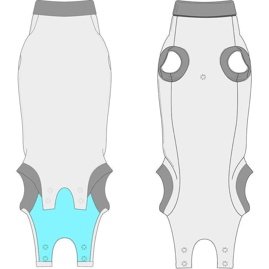 Traje de Recuperación para Perros Suitical Mediano Camuflaje