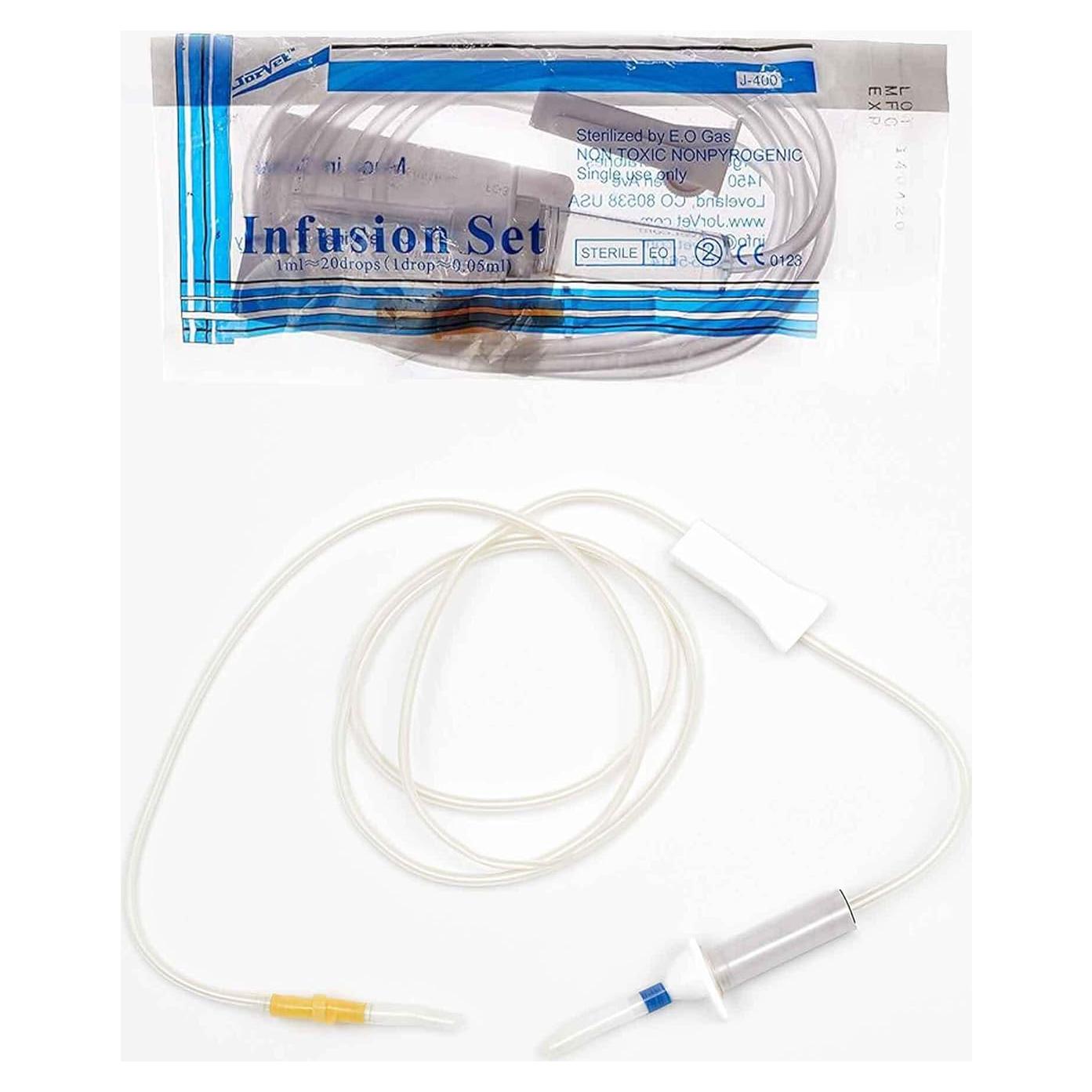 Juego IV Veterinario JorVet 182.88 cm con Conector Luer
