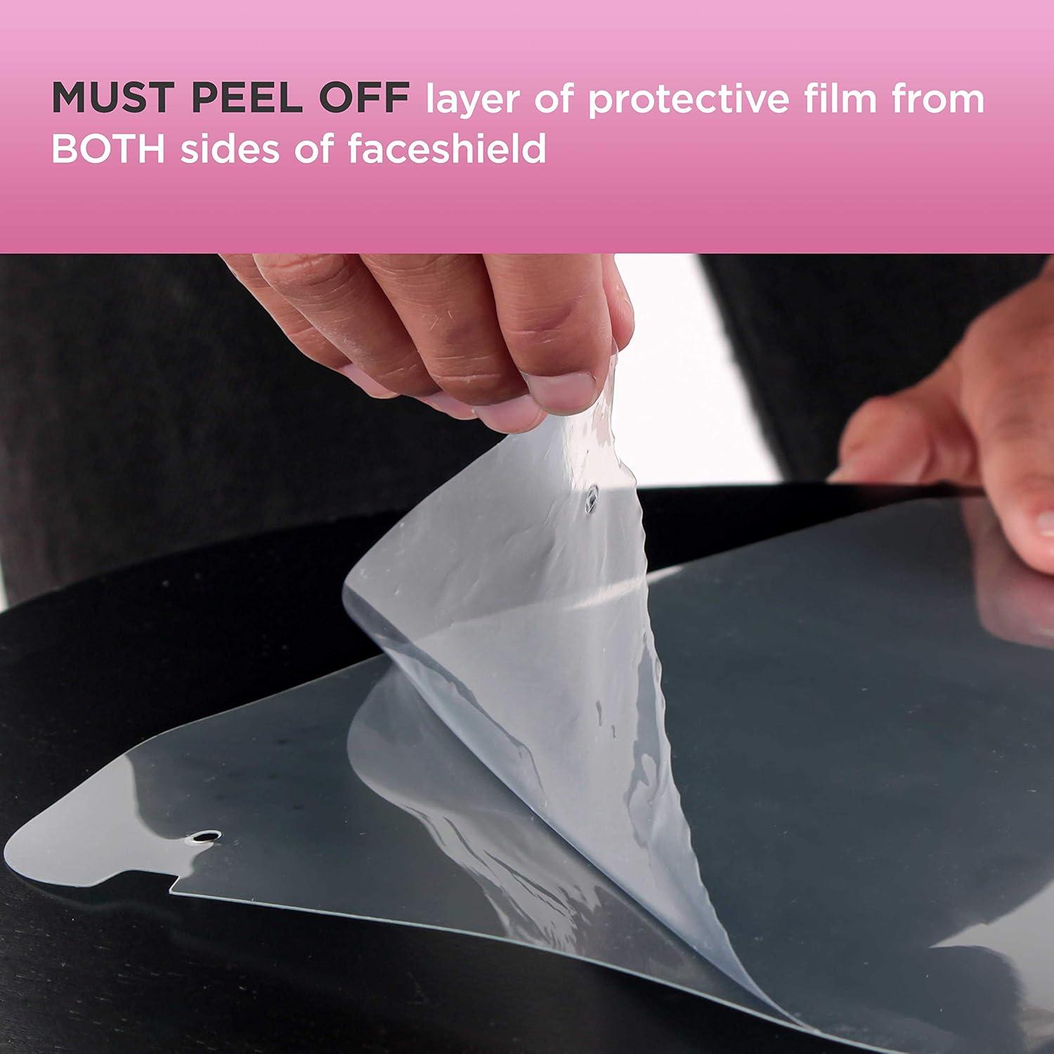 Escudos Faciales Protectores TCP Global - Paquete de 4