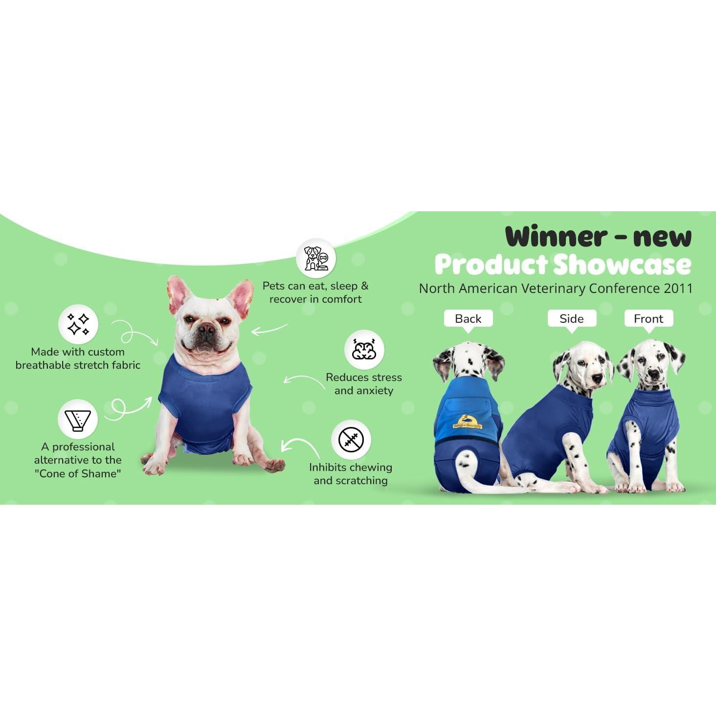 Traje de Recuperación Quirúrgica para Perros SurgiSnuggly ML