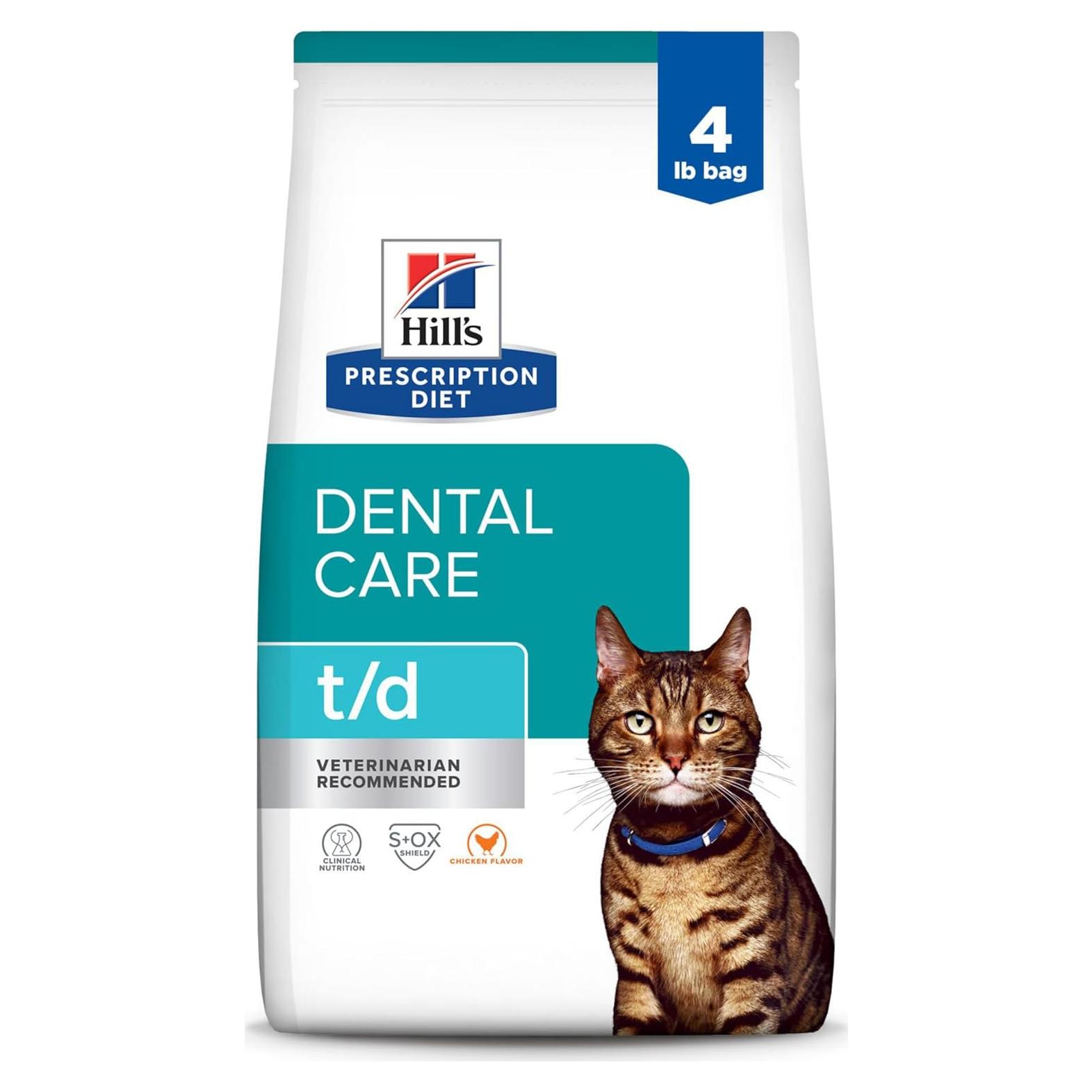 Hill's Prescription Diet t/d Cuidado Dental Pollo 1,81 kg
