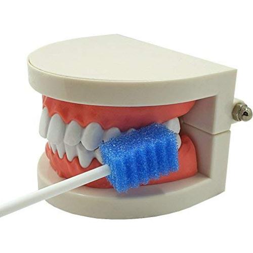 Hisopos Bucales Desechables MUNKCARE Azul 100 Unidades