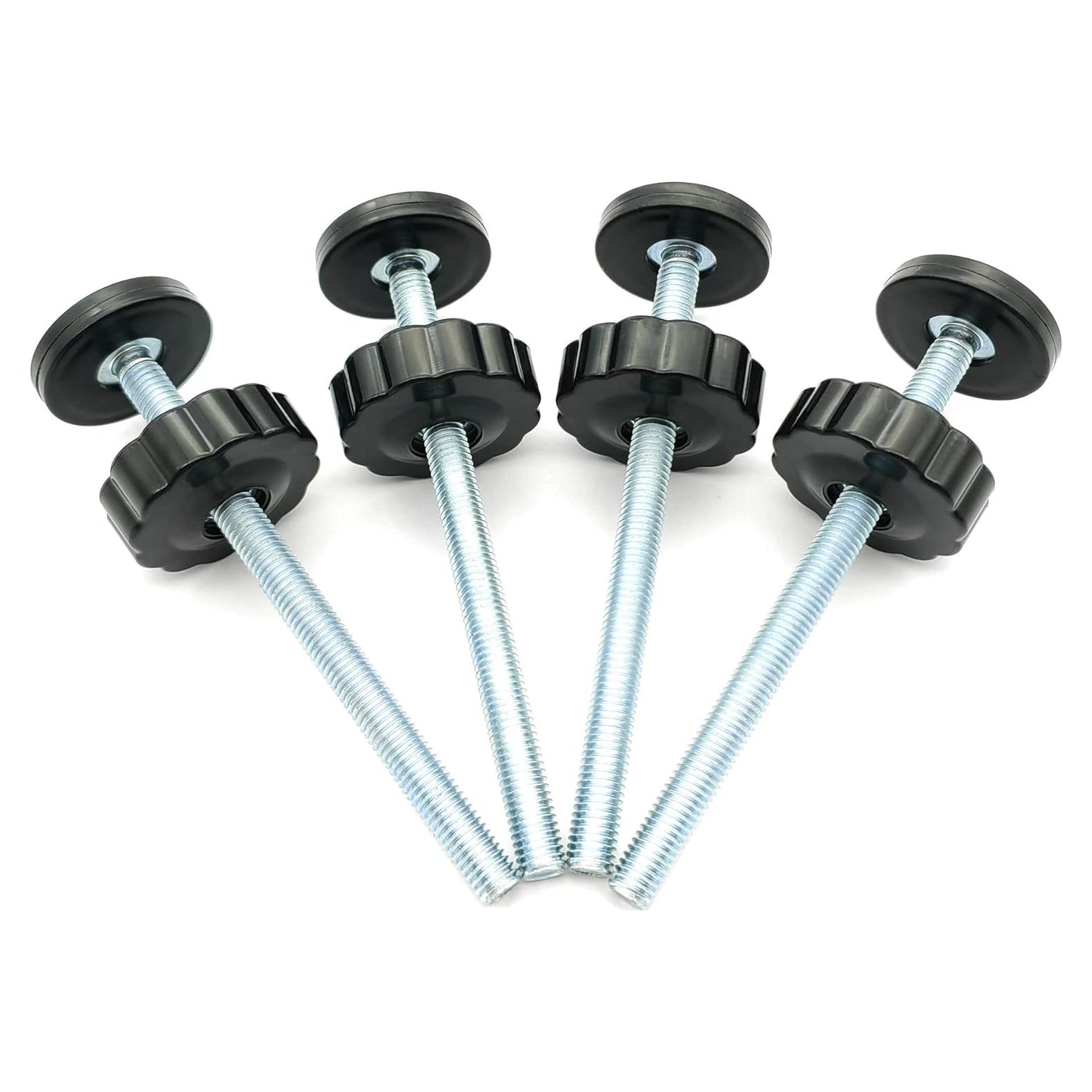 Paquete de 4 varillas de husillo M8 para puerta de bebés