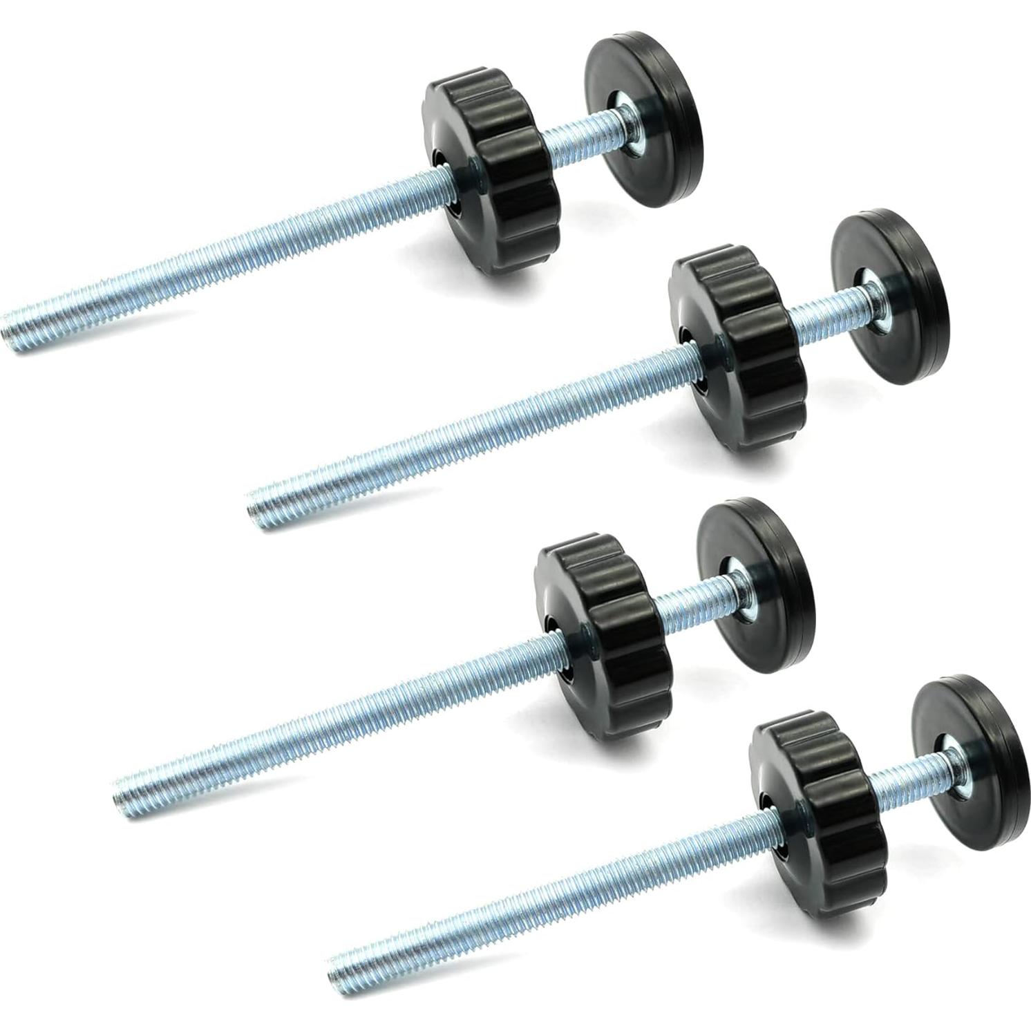 Paquete de 4 varillas de husillo M8 para puerta de bebés