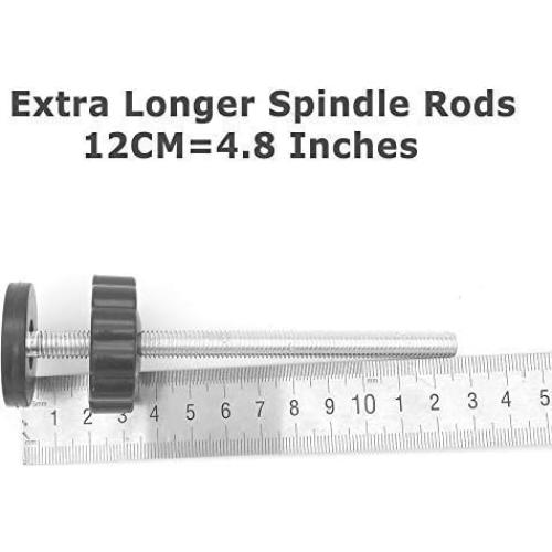 Paquete de 4 varillas de husillo M8 para puerta de bebés