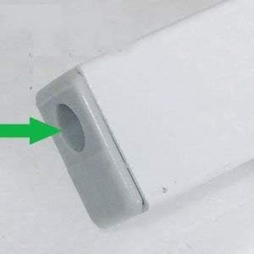 Paquete de 4 varillas de husillo M8 para puerta de bebés