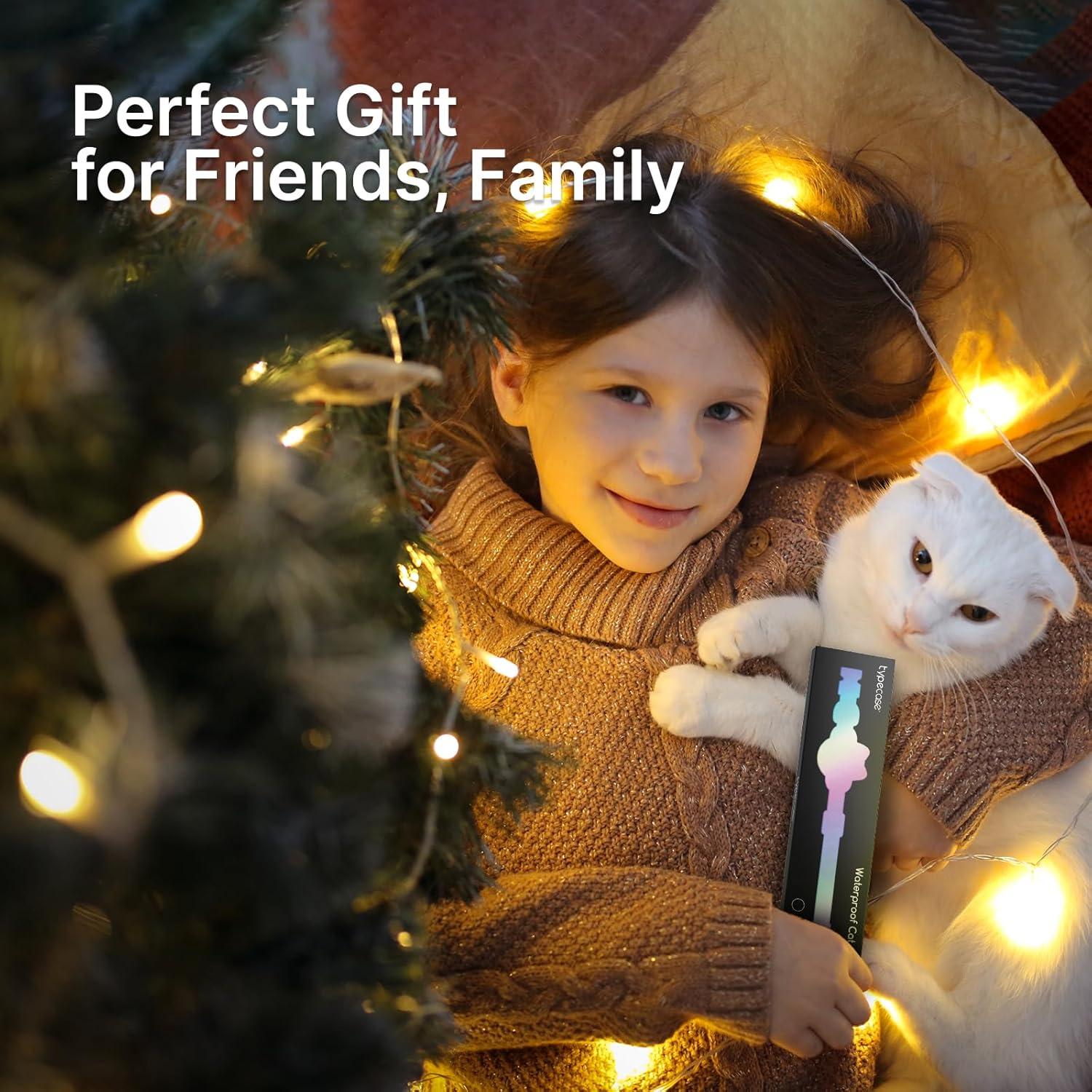 Collar para Gato Tipo Airtag Impermeable Rosa 9-13 pulgadas