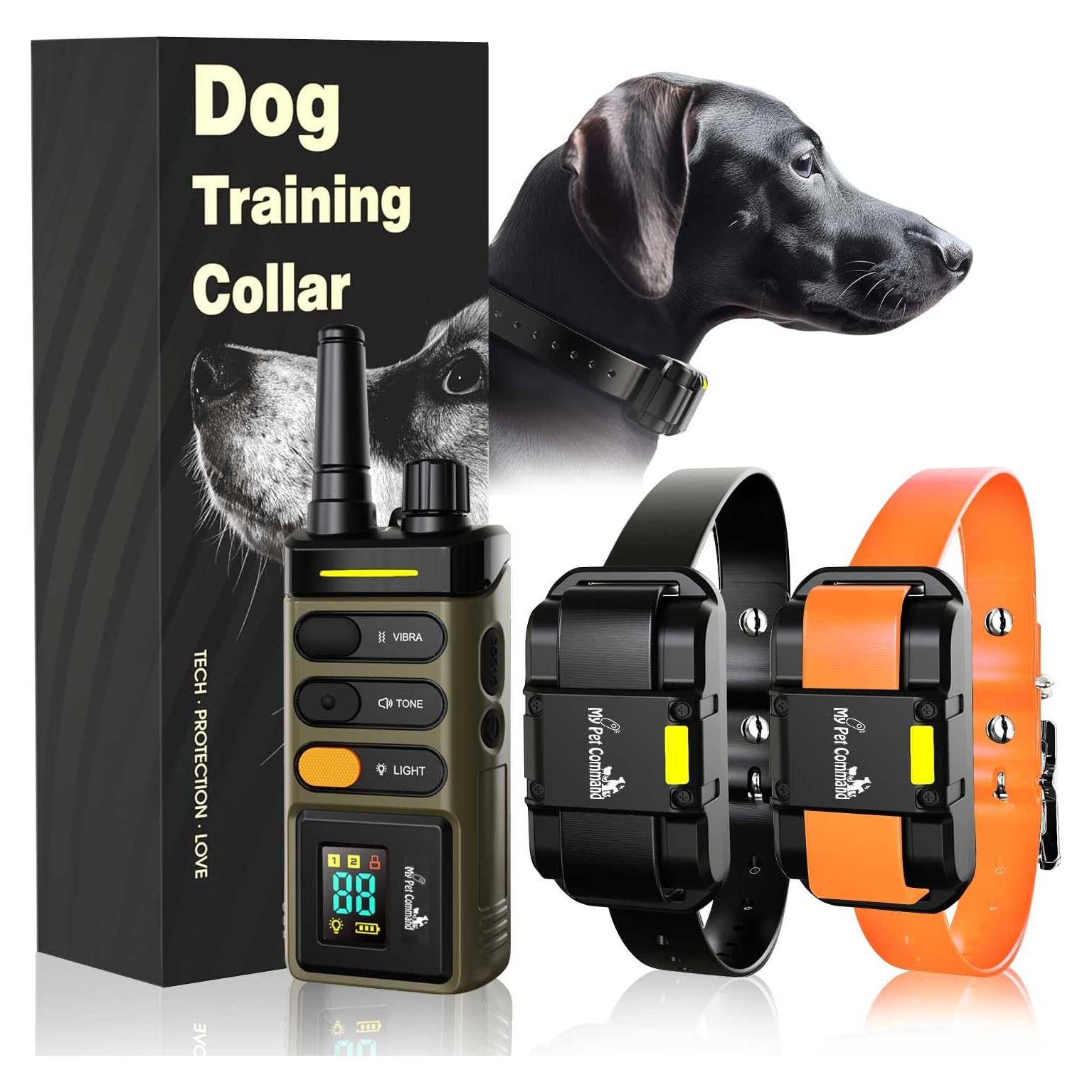 Collar de Entrenamiento My Pet Command 2 Collares Control Remoto