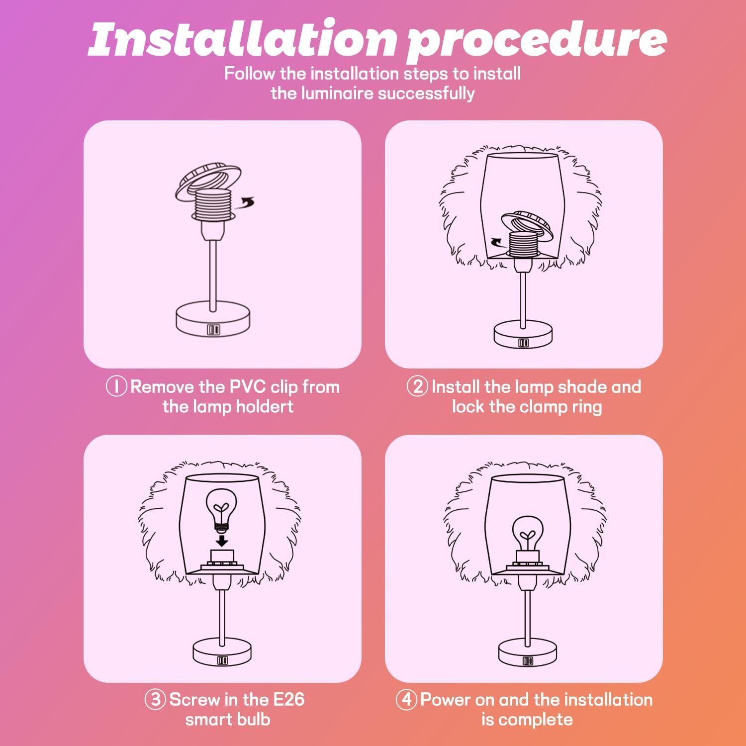 Lámpara de Mesa Inteligente Zengge 9W Control Táctil USB