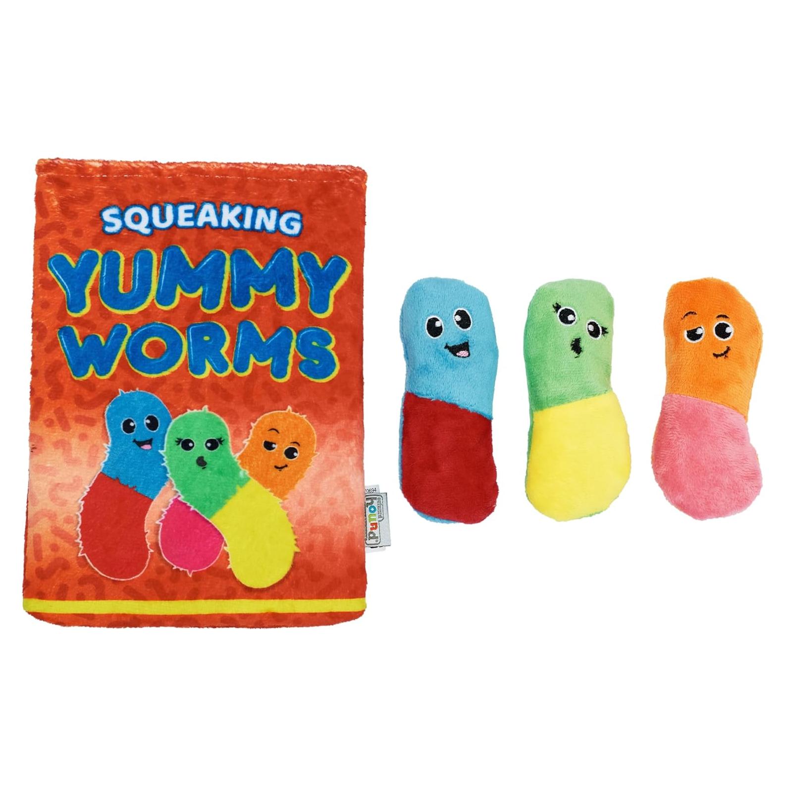 Juguete Puzzle para Perros Outward Hound Gusanitos 20cm