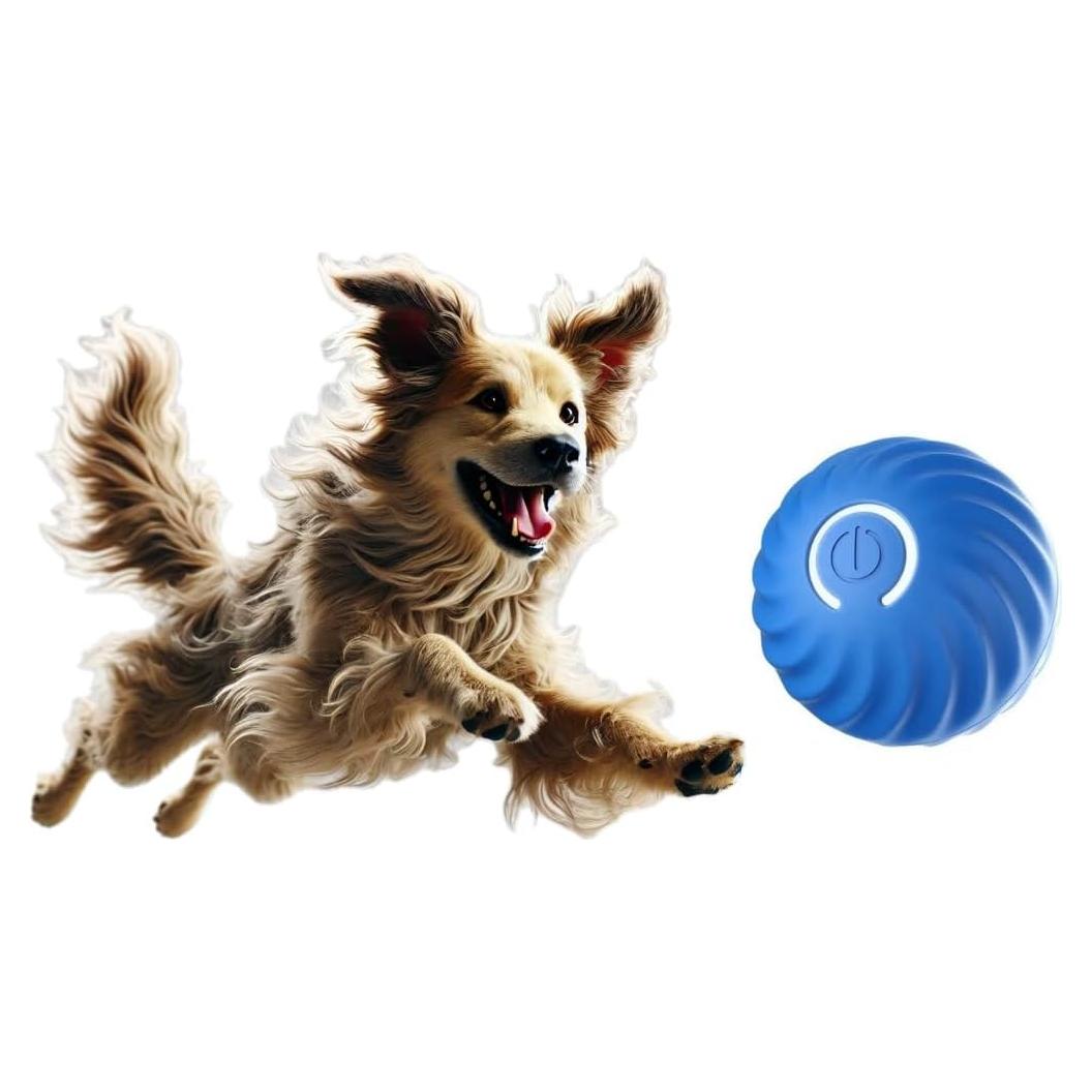Bola Interactiva para Perros Algani Azul 5,08 cm Recargable