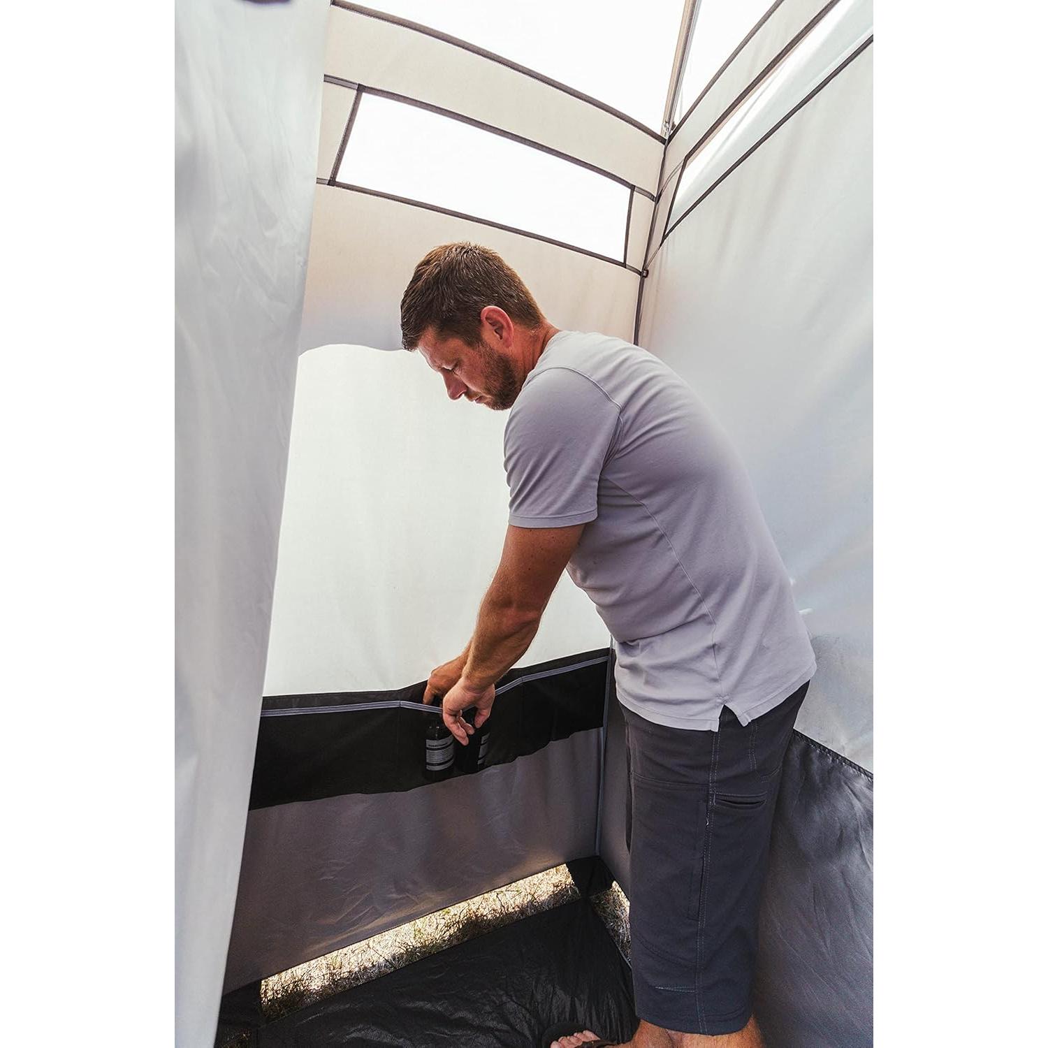 Carpa de Ducha Bushnell BLP50098 2 Habitaciones Camping 60s