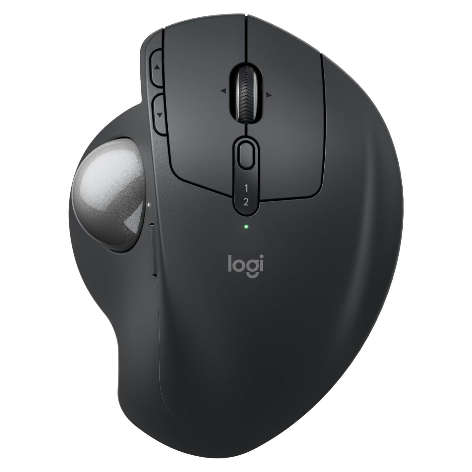 Logitech MX Ergo S Ratón Trackball Inalámbrico Ergonómico