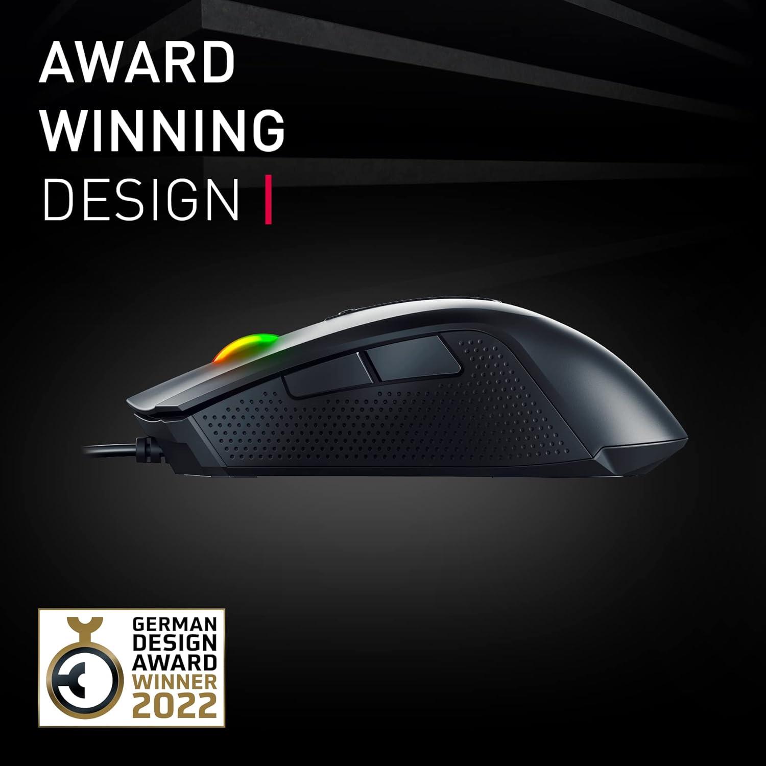 Ratón Gaming Cherry MC 2.1 Negro RGB 5000 DPI Diestro