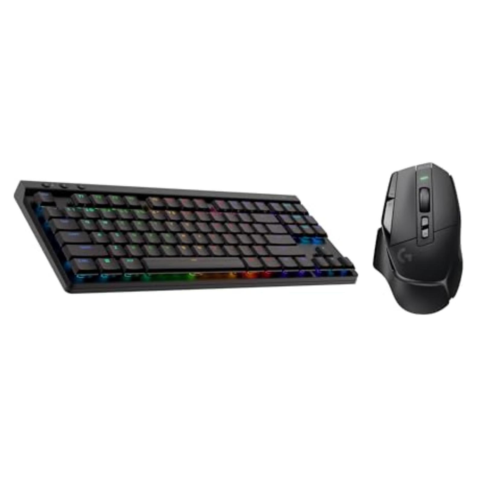 Combo Gaming Logitech G502 X + G515 TKL Inalámbrico RGB