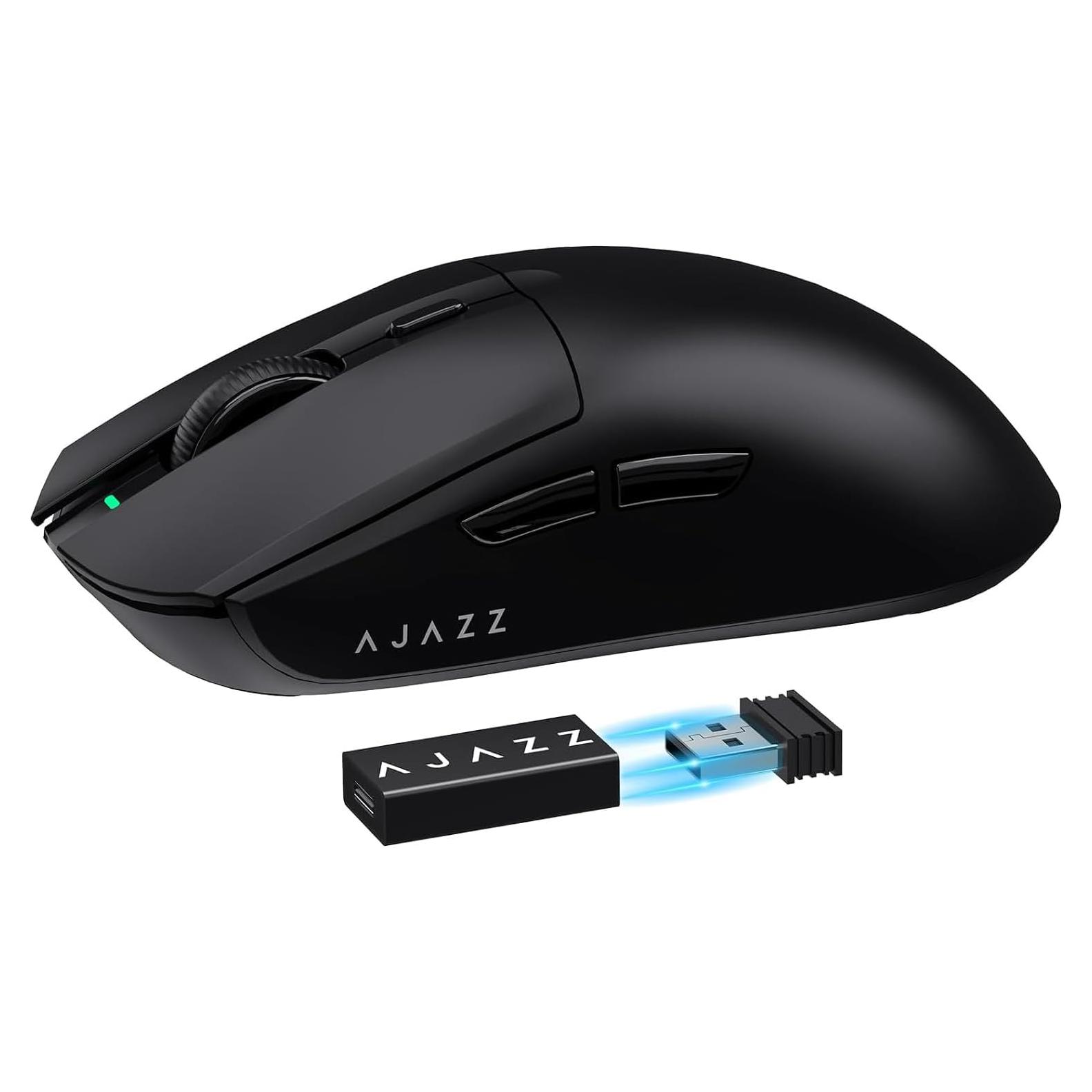 Ratón Inalámbrico A.JAZZ AJ139 G Pro 4K 26000 DPI Negro