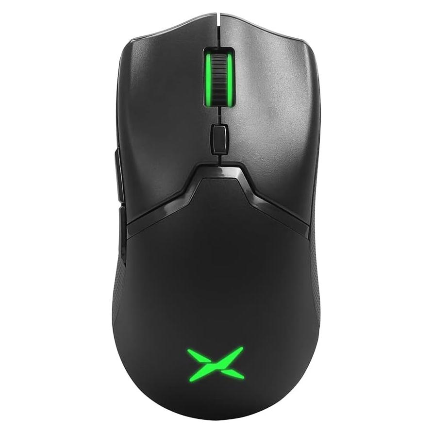 DeLUX M800PRO Ratón Gaming Inalámbrico 19000DPI Negro