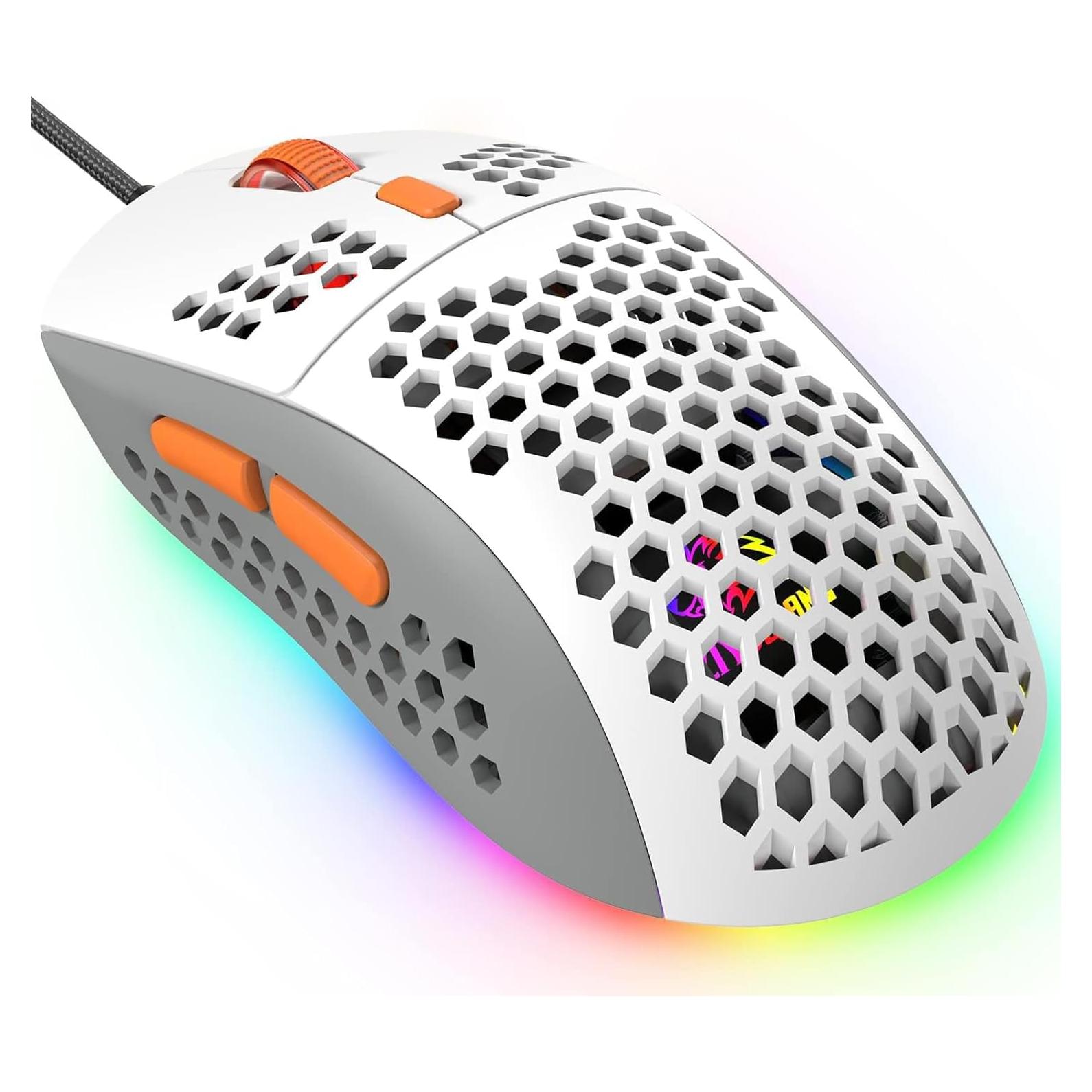 Ratón Gaming ZIYOU LANG Ultraligero 69g RGB 6400DPI