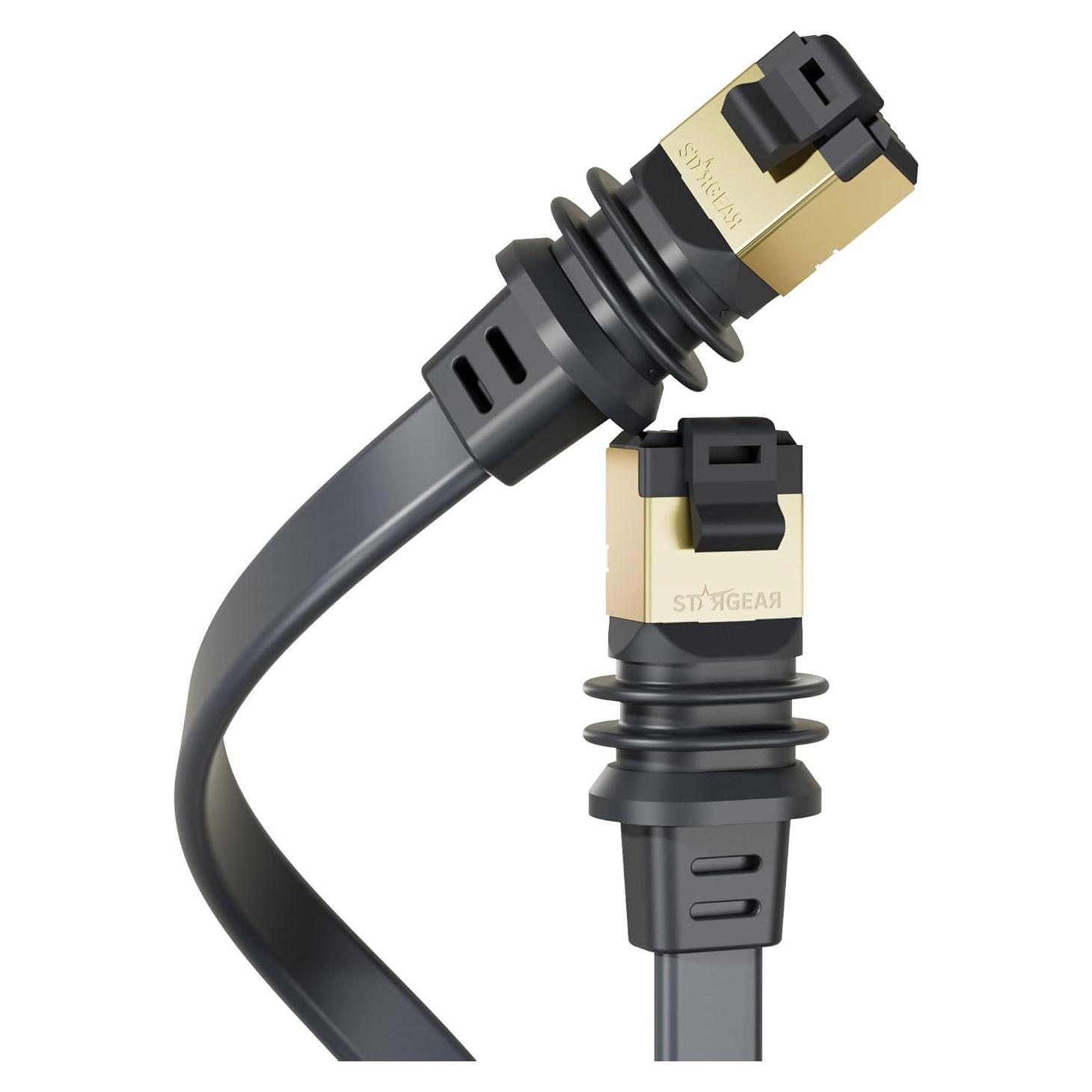 Cable Ethernet Plano EAZUSE 10M para Starlink Gen 3 Mini