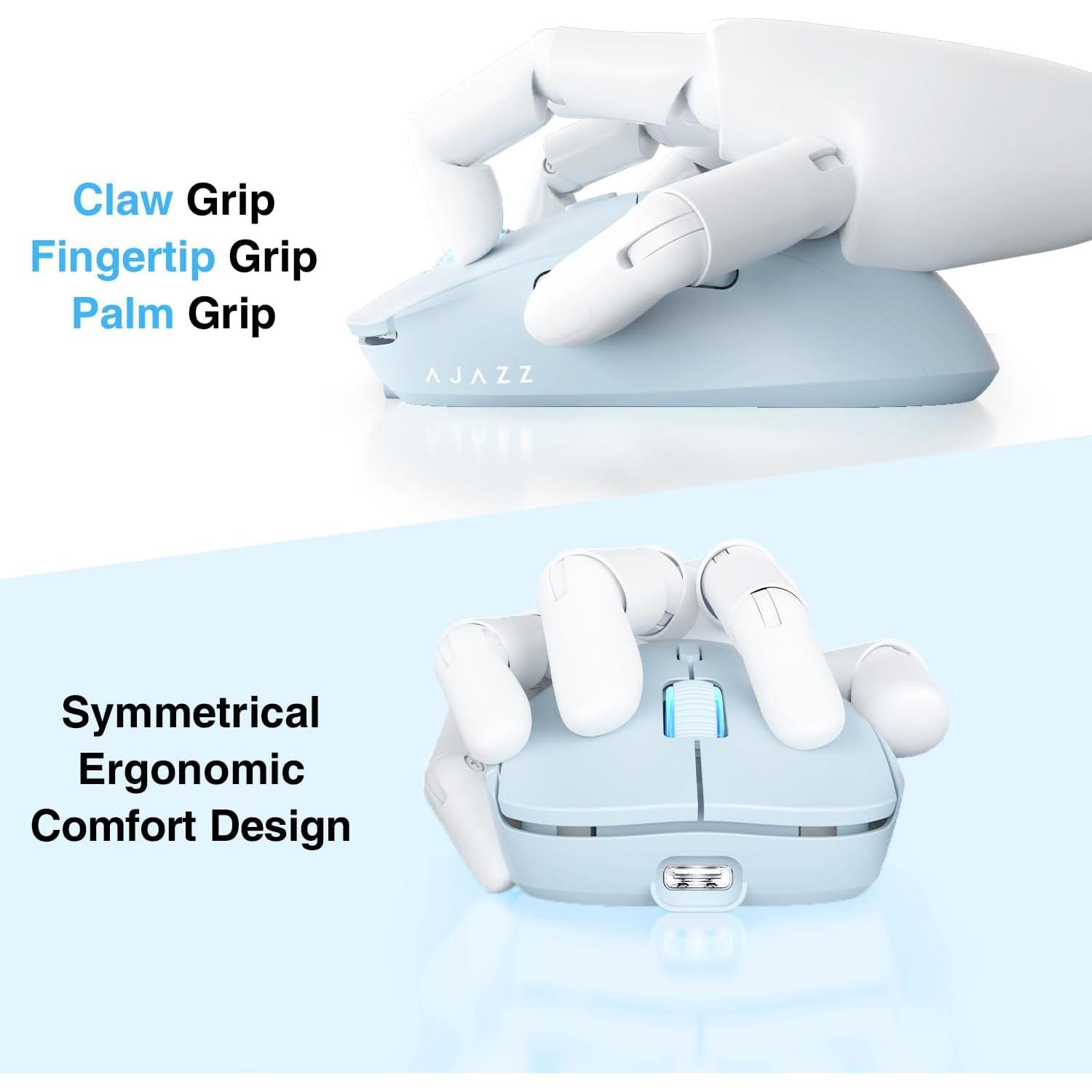 Ratón Gaming Inalámbrico Attack Shark AJ199 26000 DPI