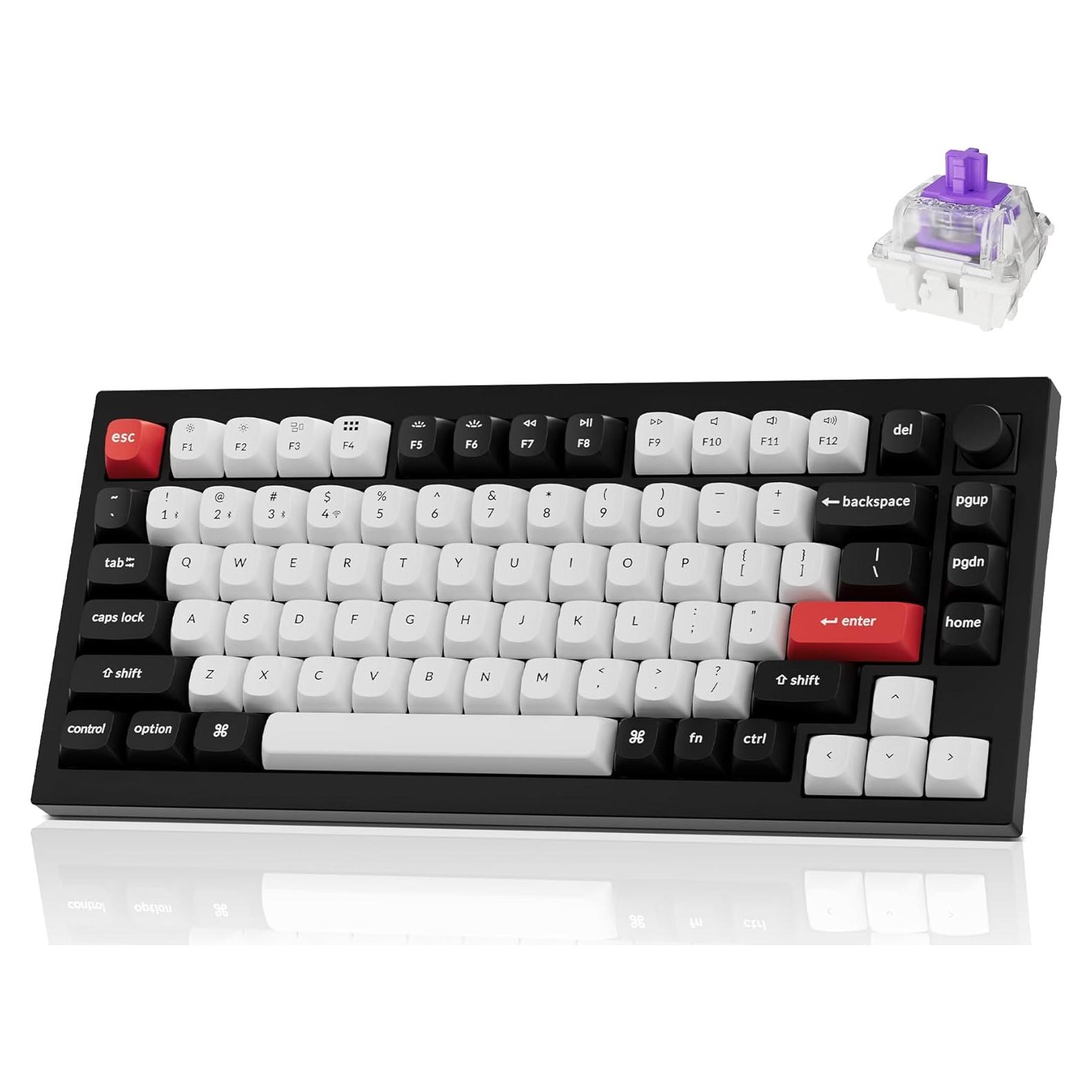 Teclado Mecánico Inalámbrico Keychron Q1 HE RGB 82 Teclas