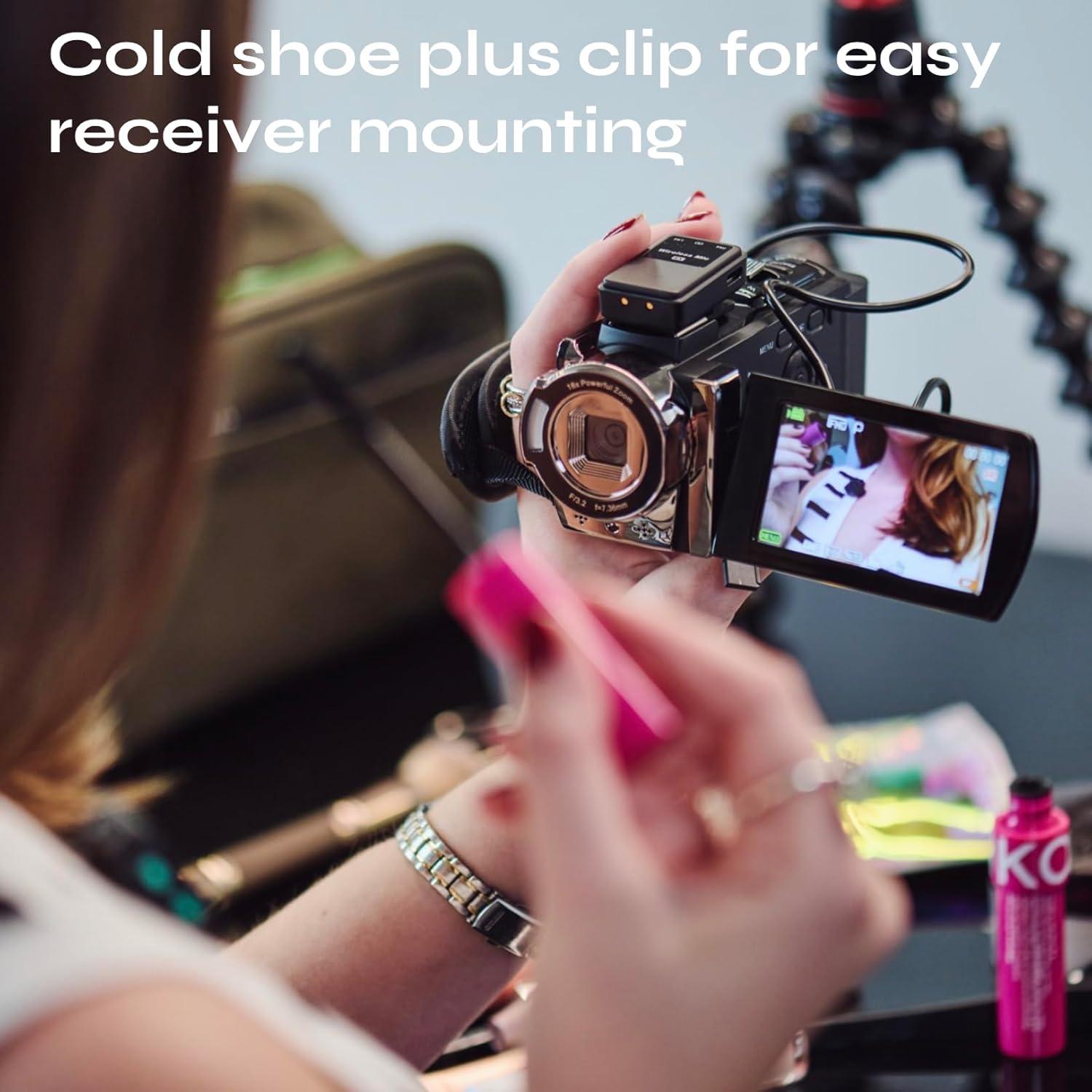 Micrófono mini inalámbrico CreatorMic para iPhone/Android