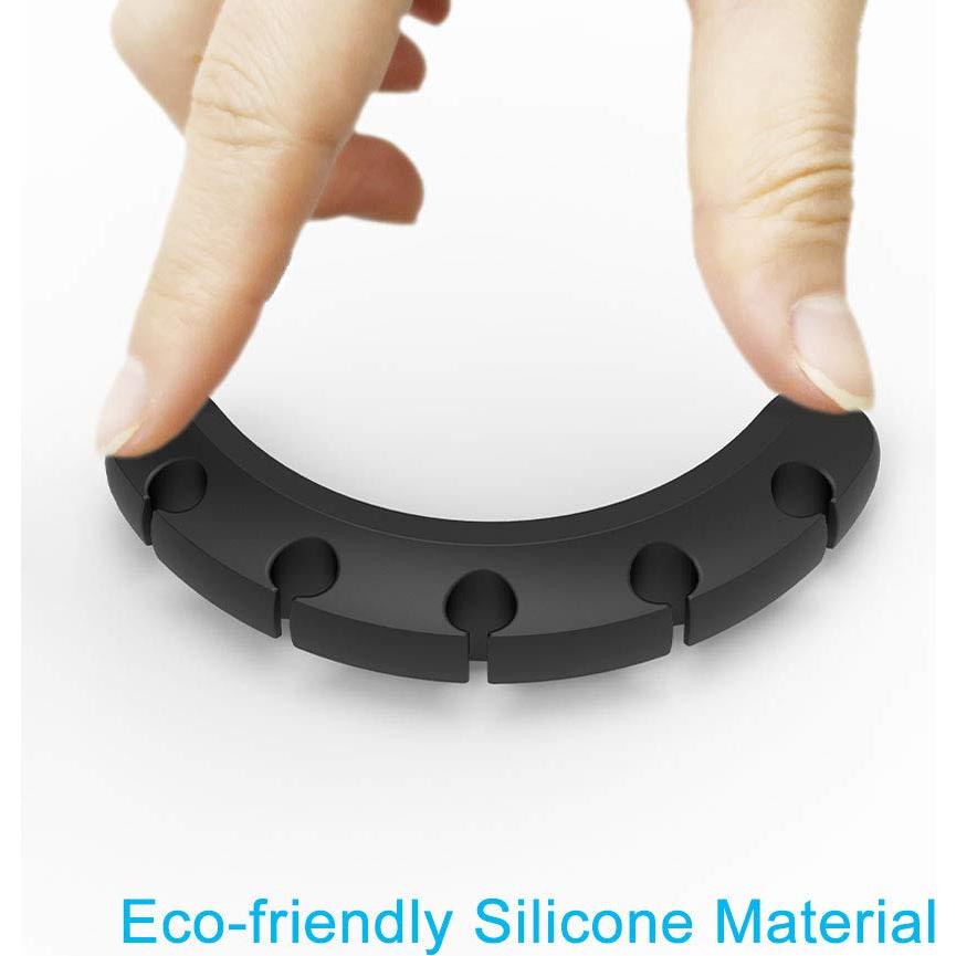 Organizador de Cables INCHOR 2 Paquetes Clips Adhesivos Negro