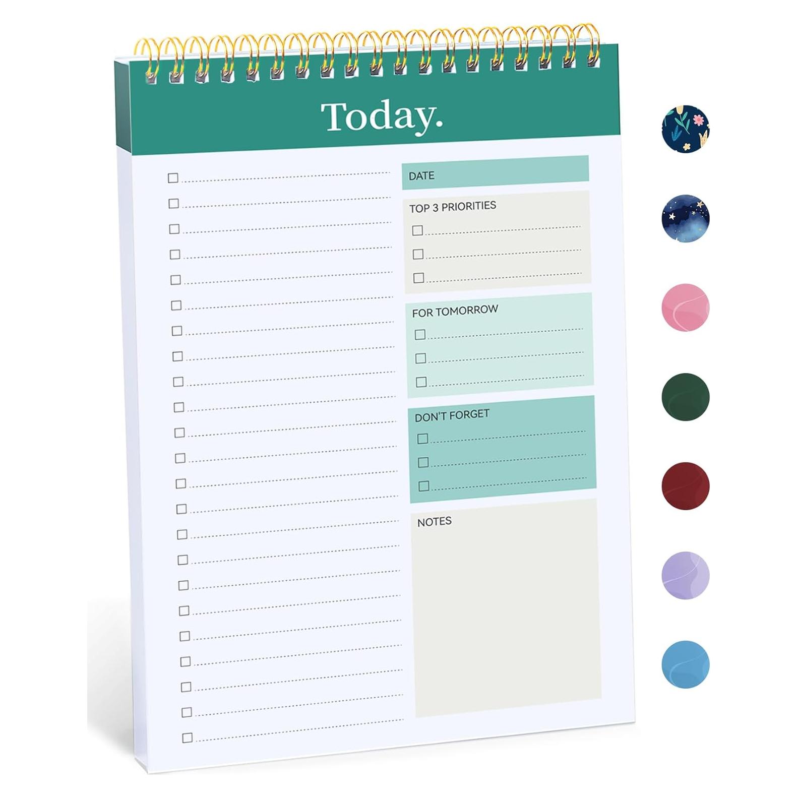 Bloc de Notas de Tareas Taja 52 Hojas Movimiento Verde