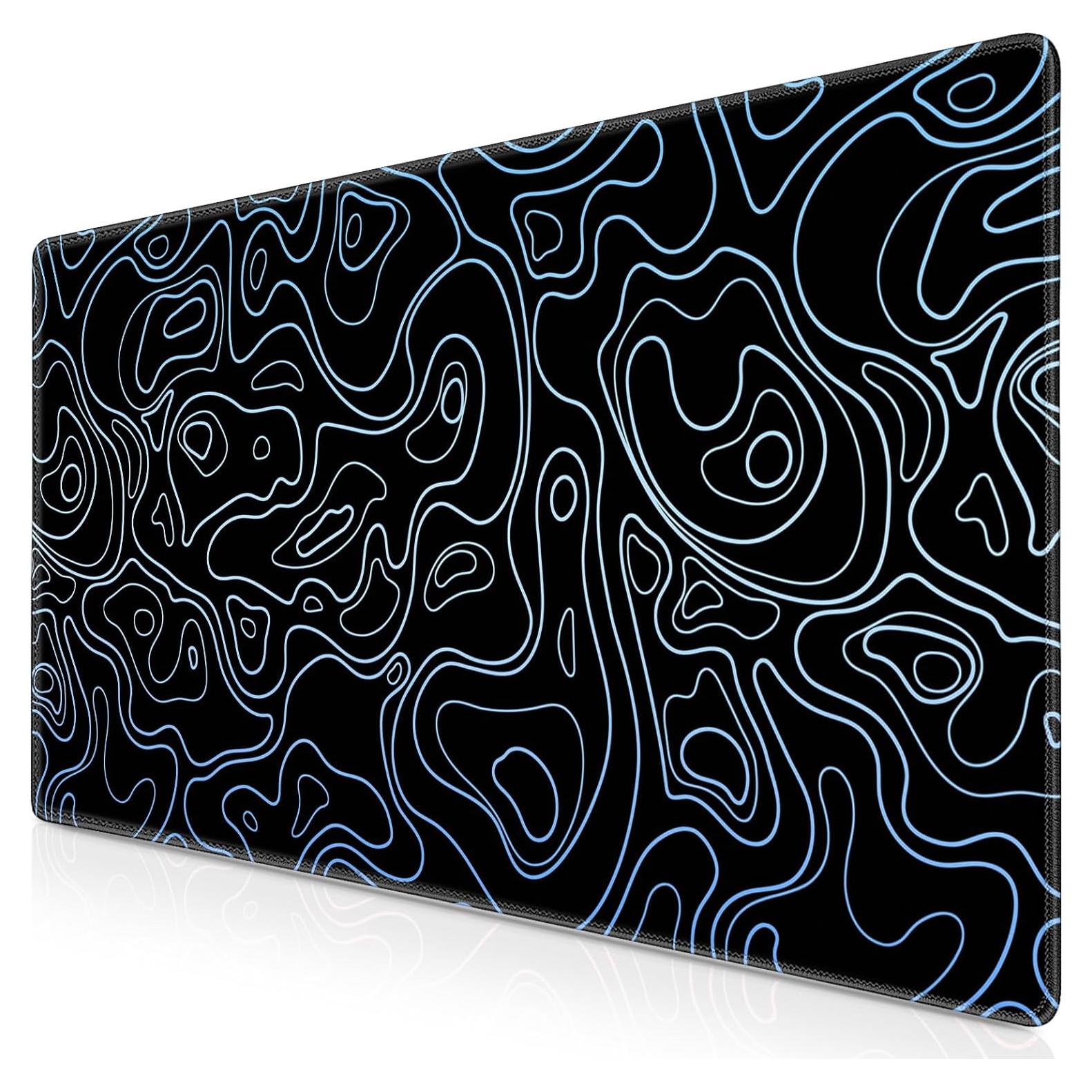 Alfombrilla de Ratón Gaming Canjoy 80x30 cm Topográfica