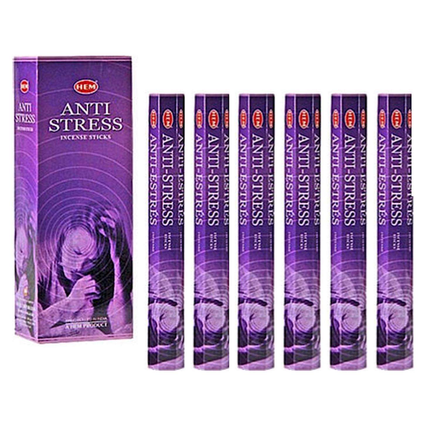 Incienso HEM Anti Stress Lavanda 100 Varitas 0,20 kg
