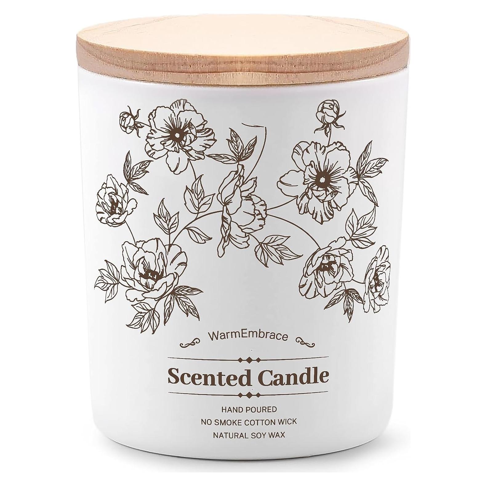 Vela Aromática Deluxe WarmEmbrace 8 Oz Vainilla Coco