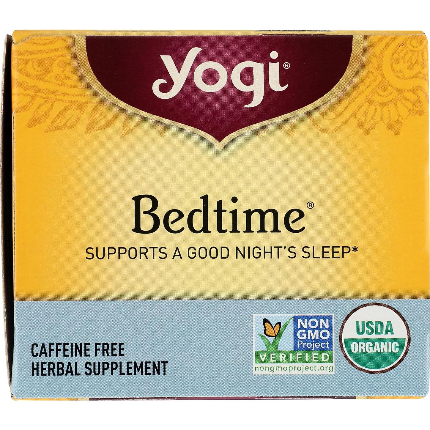 Té Orgánico Yogi para Dormir 16 Bolsitas Sin Cafeína