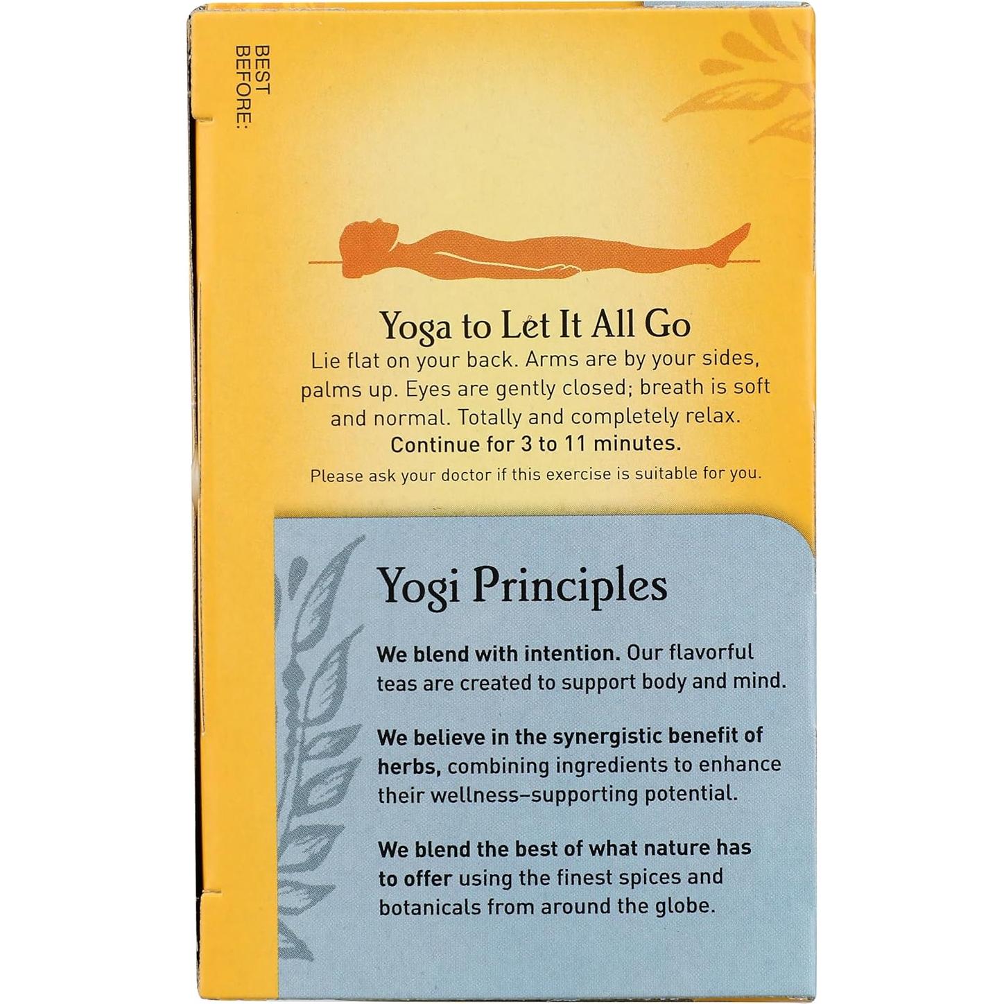 Té Orgánico Yogi para Dormir 16 Bolsitas Sin Cafeína