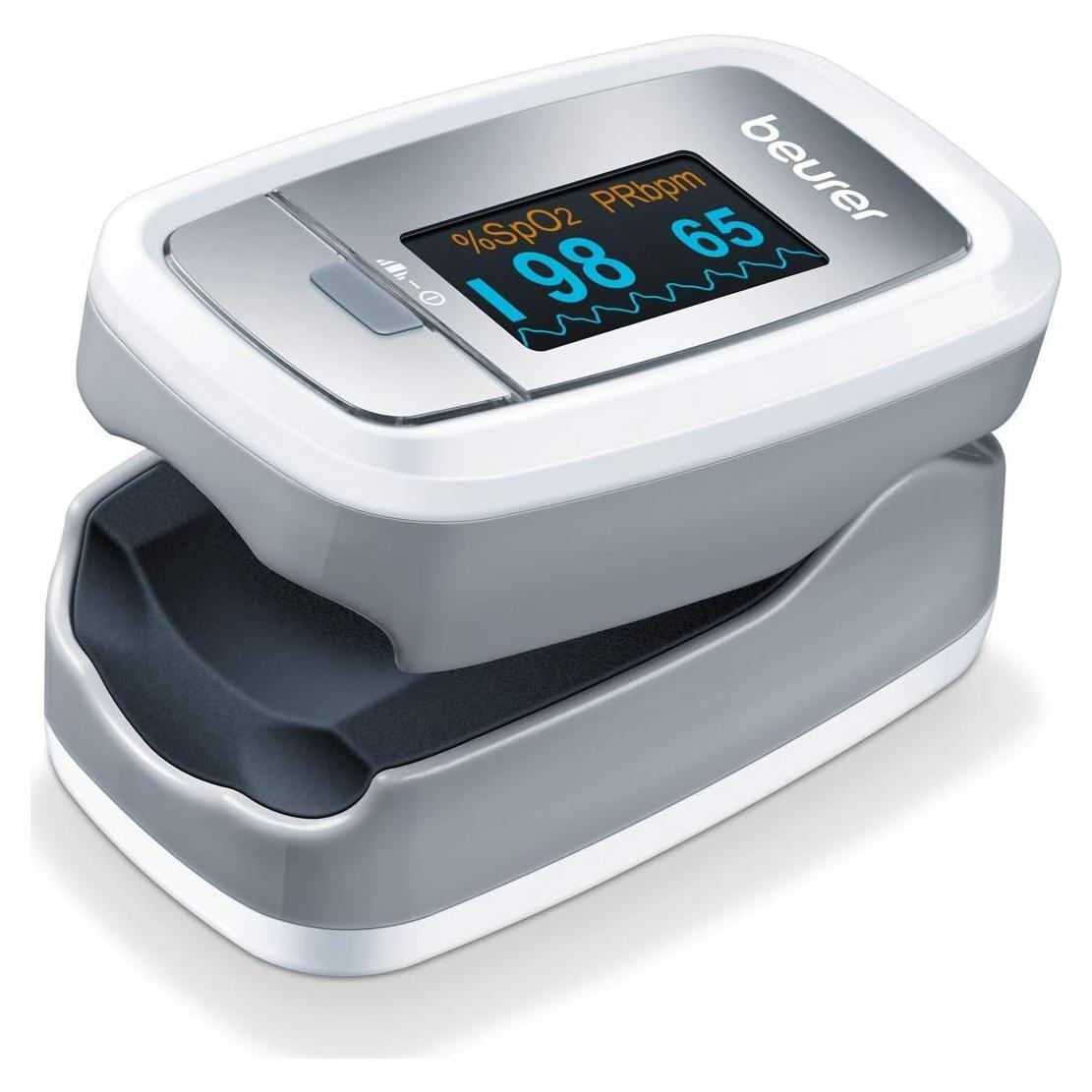 Oxímetro de Pulso Beurer PO30, Monitor de Oxígeno y Pulso