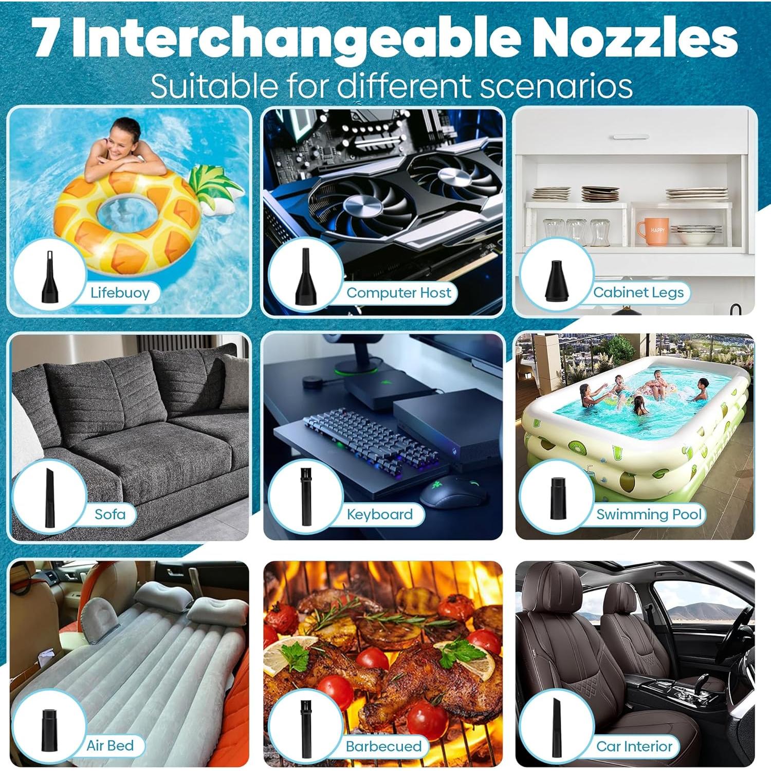 Soplador de Aire Comprimido FABMA 150000 RPM Portátil