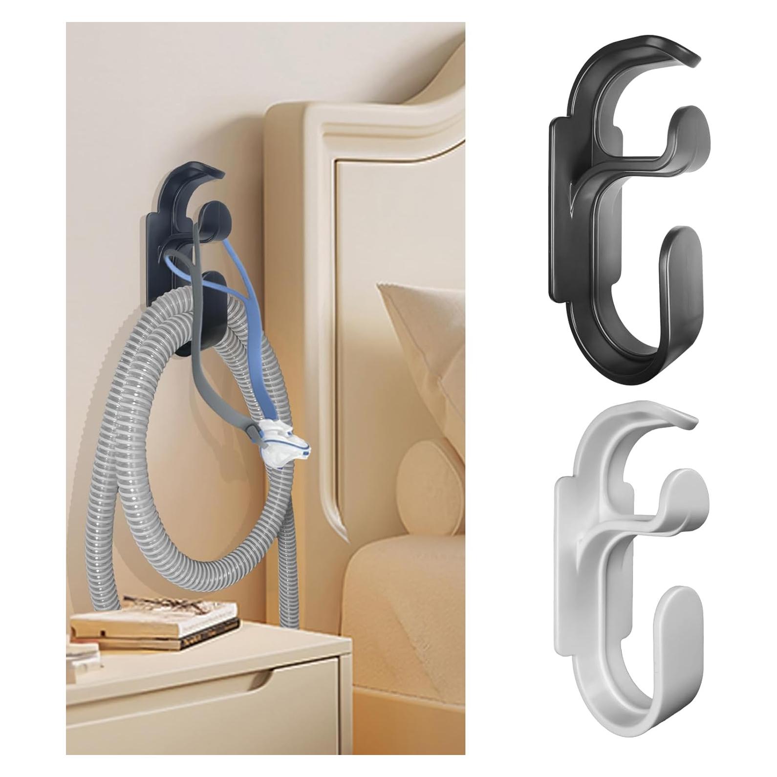 Soporte para Manguera CPAP Yuhuang, Paquete de 2 Ganchos