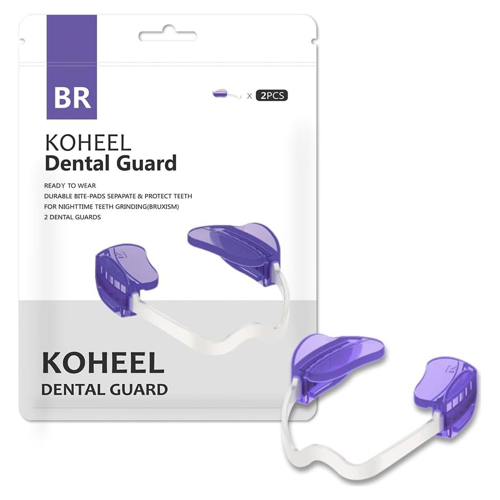Protector Bucal Ajustable KOHEEL para Bruxismo - 2 Unidades