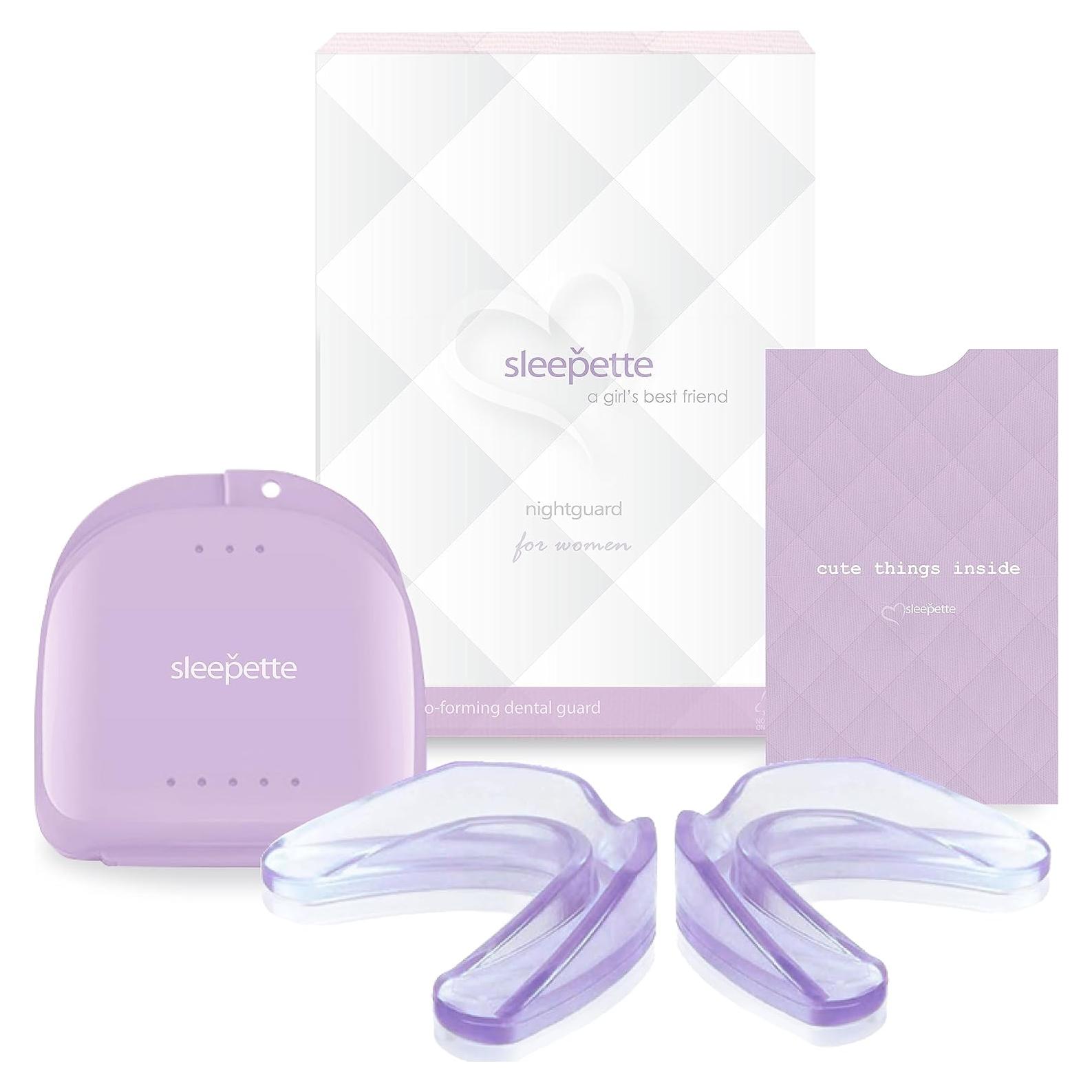 Protector Bucal Nocturno Sleepette para Bruxismo - 4 Unidades