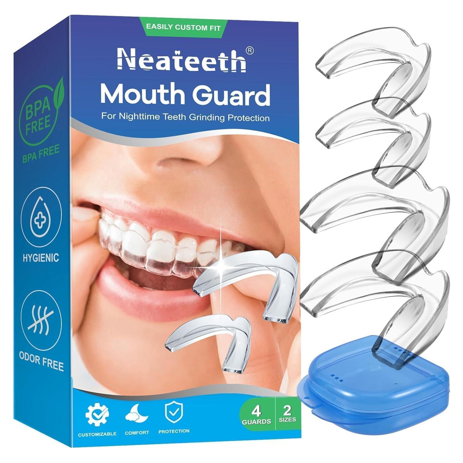 Protector Bucal Neateeth para Bruxismo - 4 Moldes Ajustables