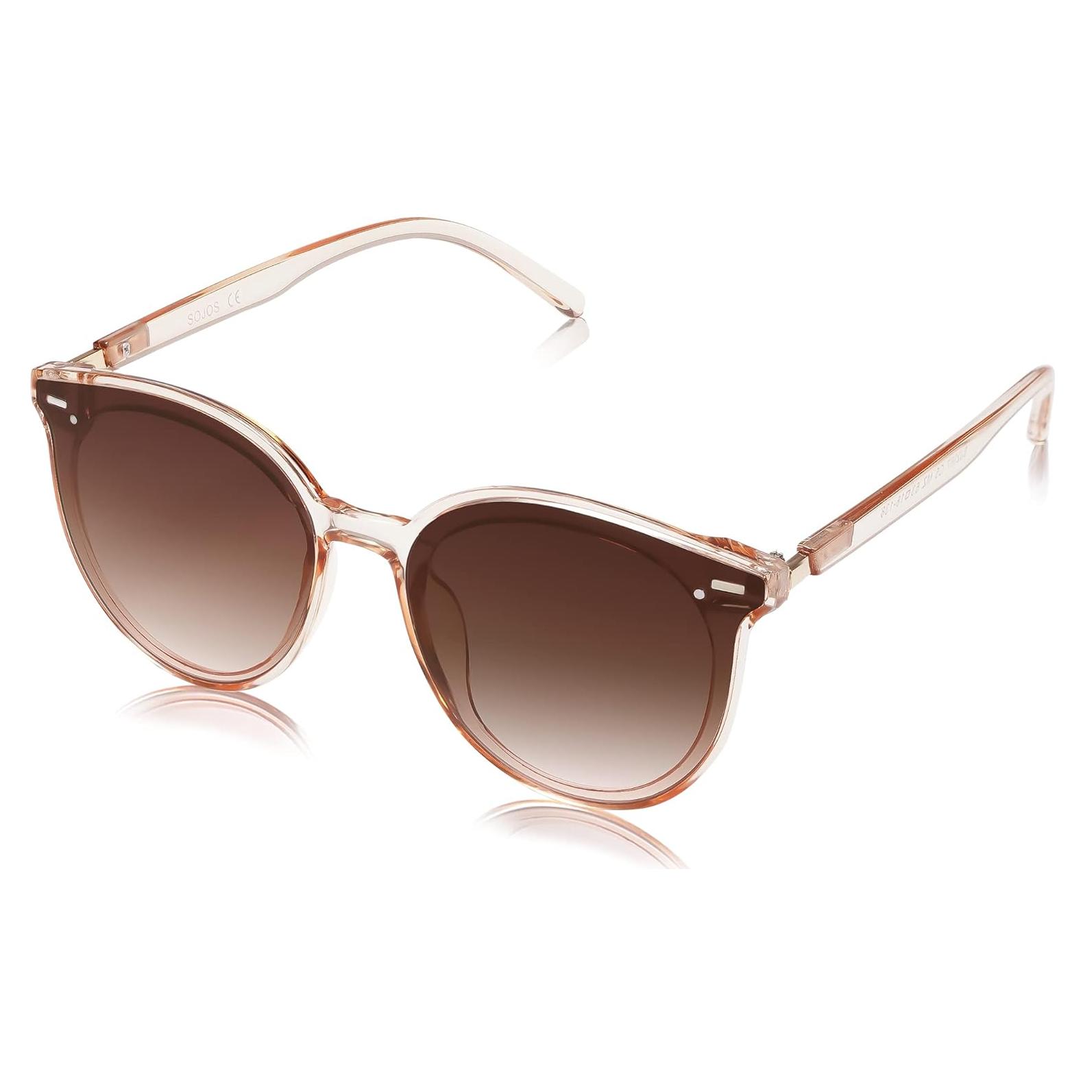 Gafas de sol SOJOS SJ2067 UV400 redondas para mujeres