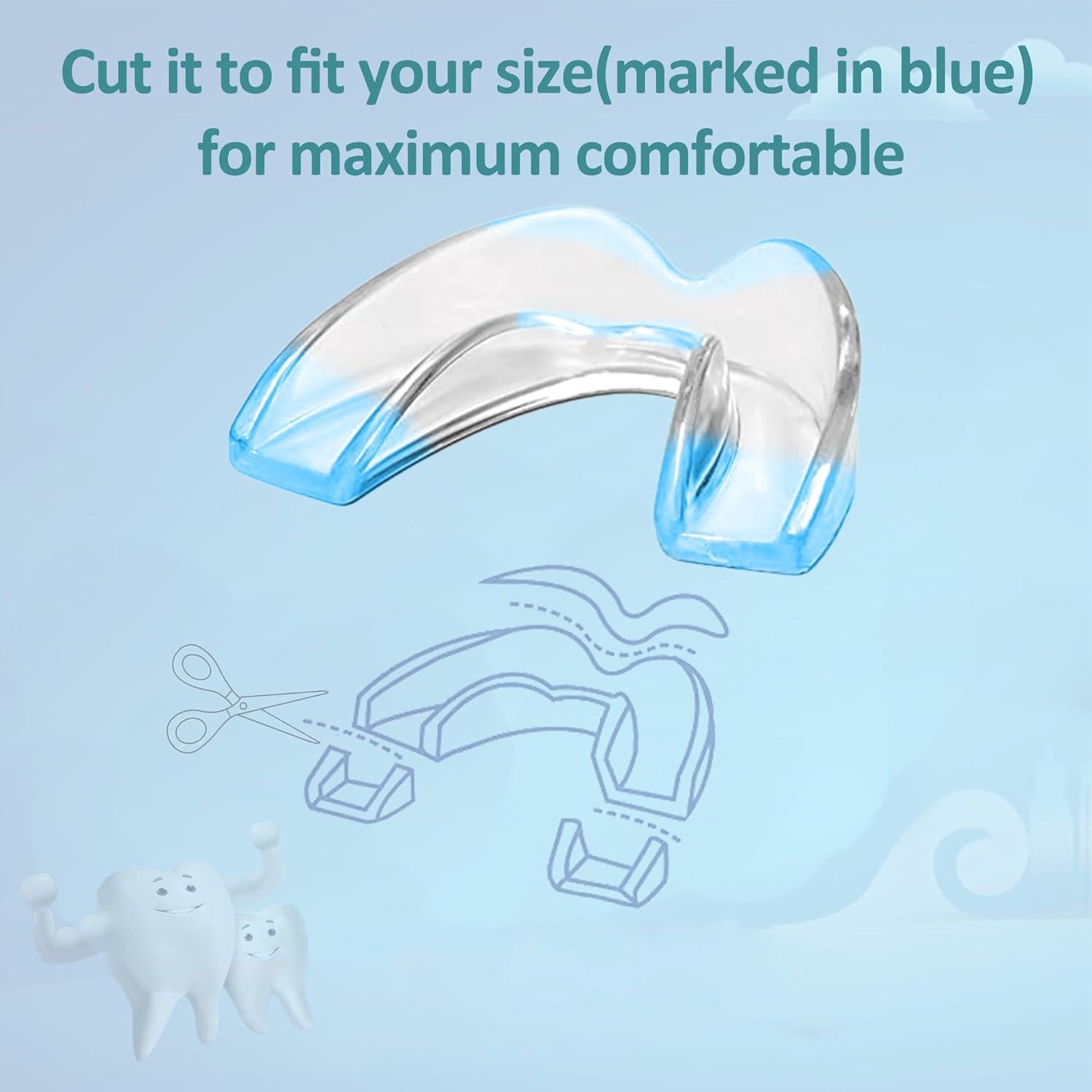 Protector Bucal Niños Lulurose 4 Piezas Moldeables Rosados