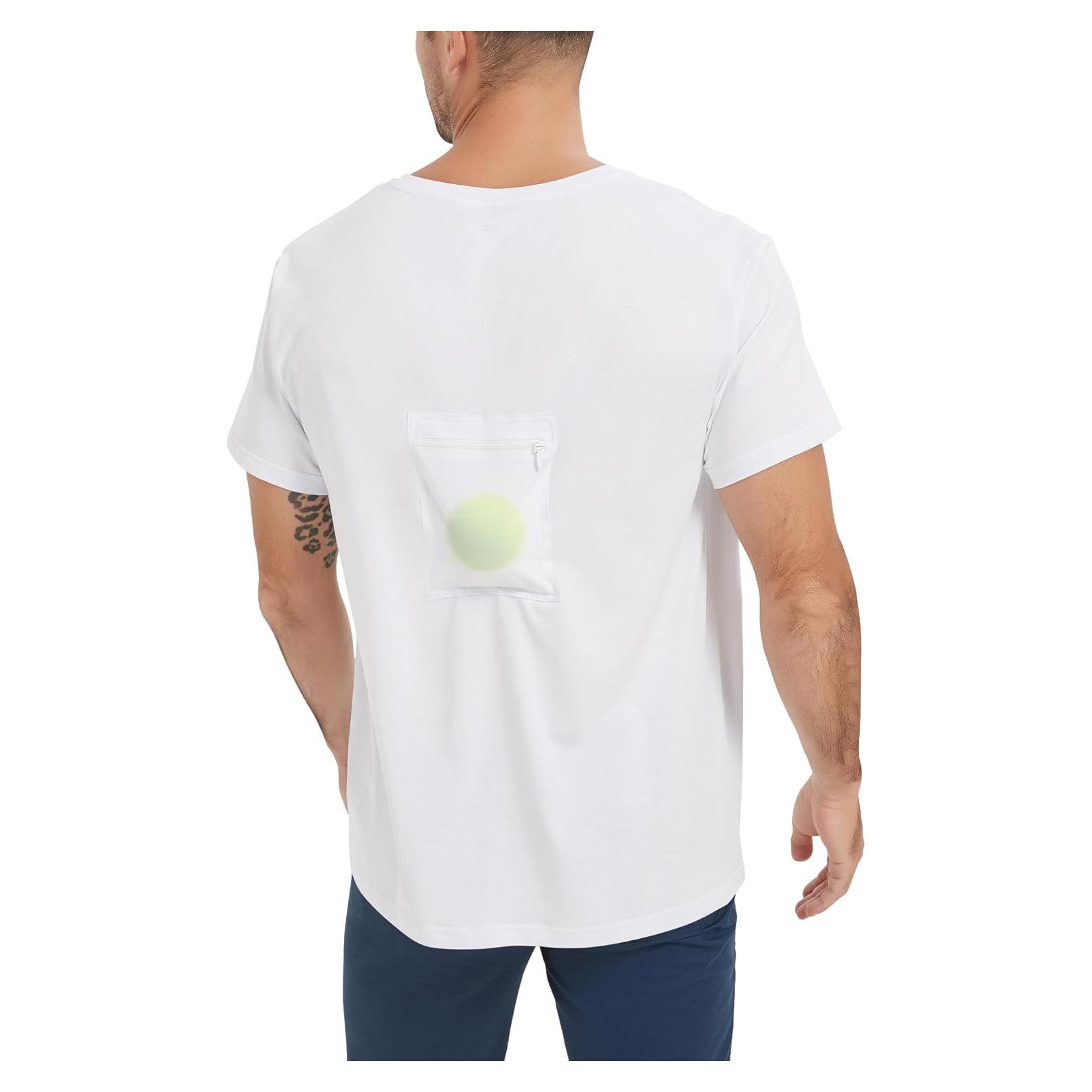 Camiseta Antisnoring Codida para Apnea del Sueño XL Blanca