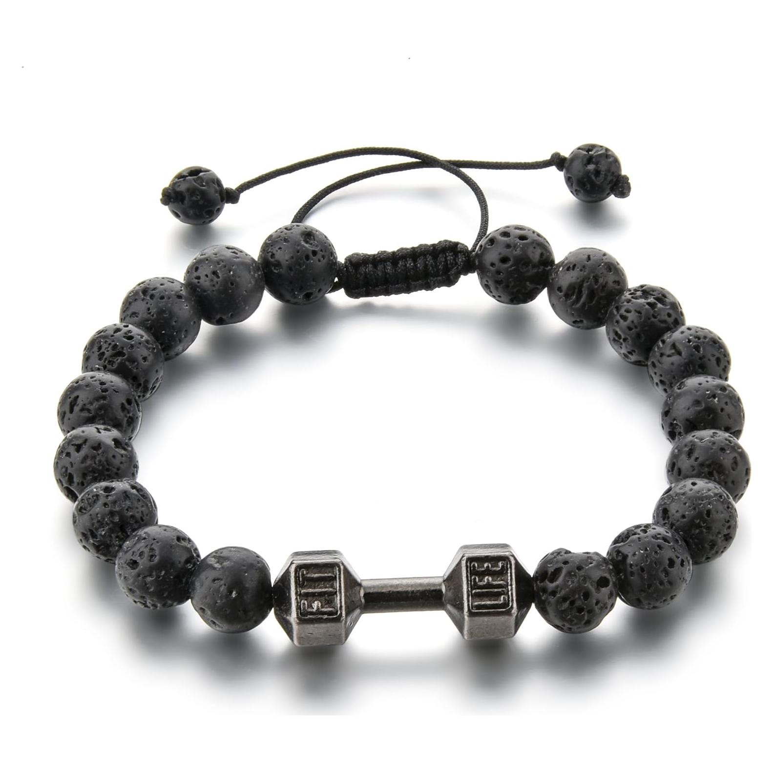 Pulsera de Lava con Difusor de Aceites Manhattan Edge 19.81 cm