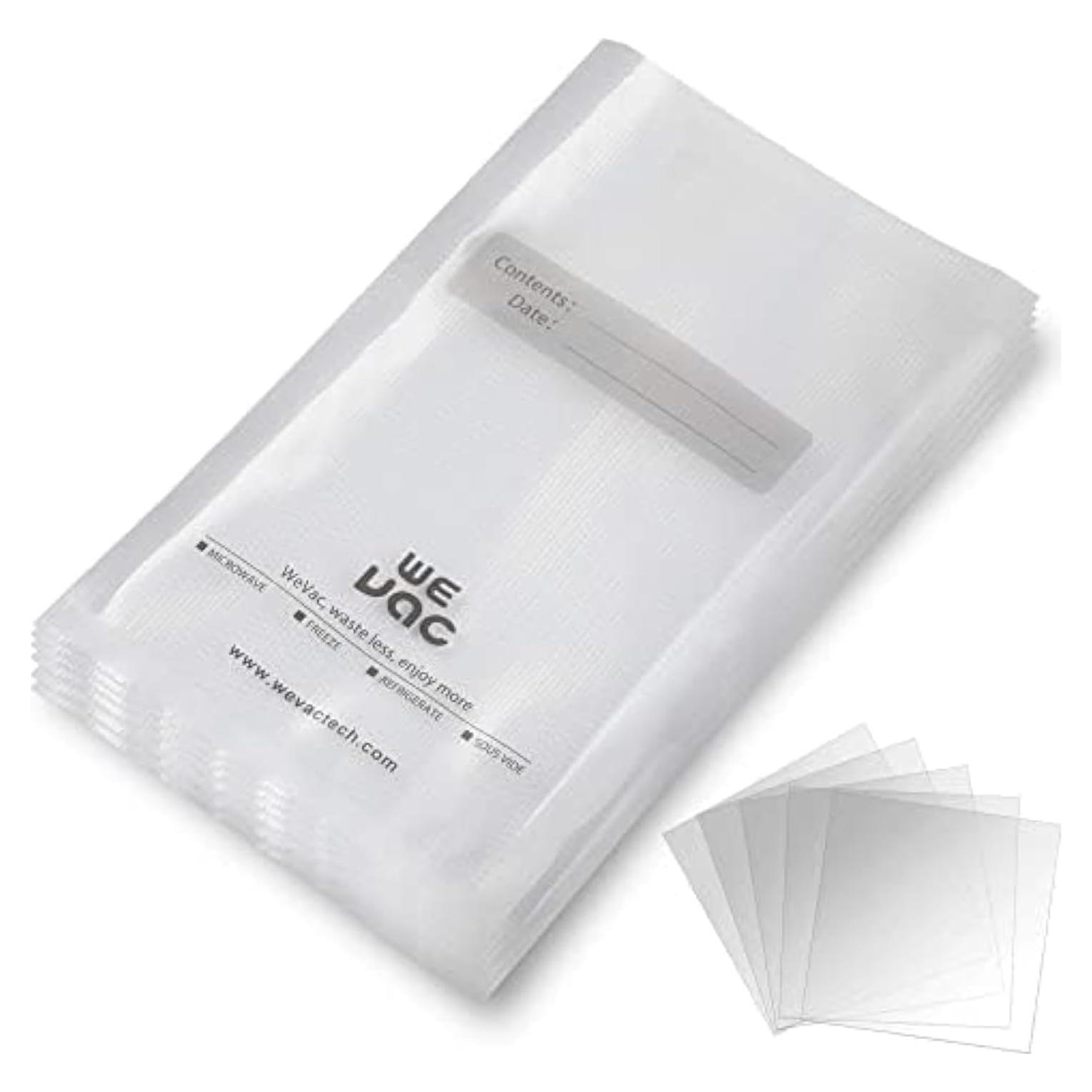 Bolsas de Sellado al Vacío Wevac 100 Quart 20x30 cm Grado Comercial