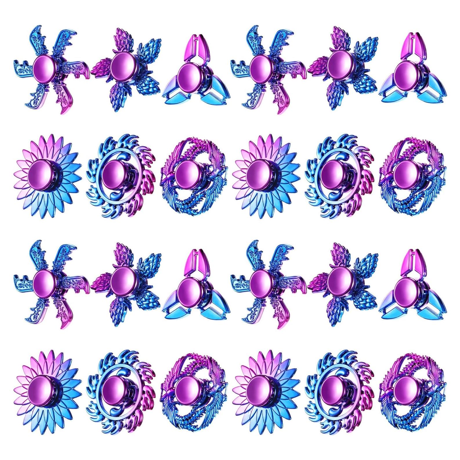 Paquete de 24 Spinners Antiestrés Woanger - Plástico ABS