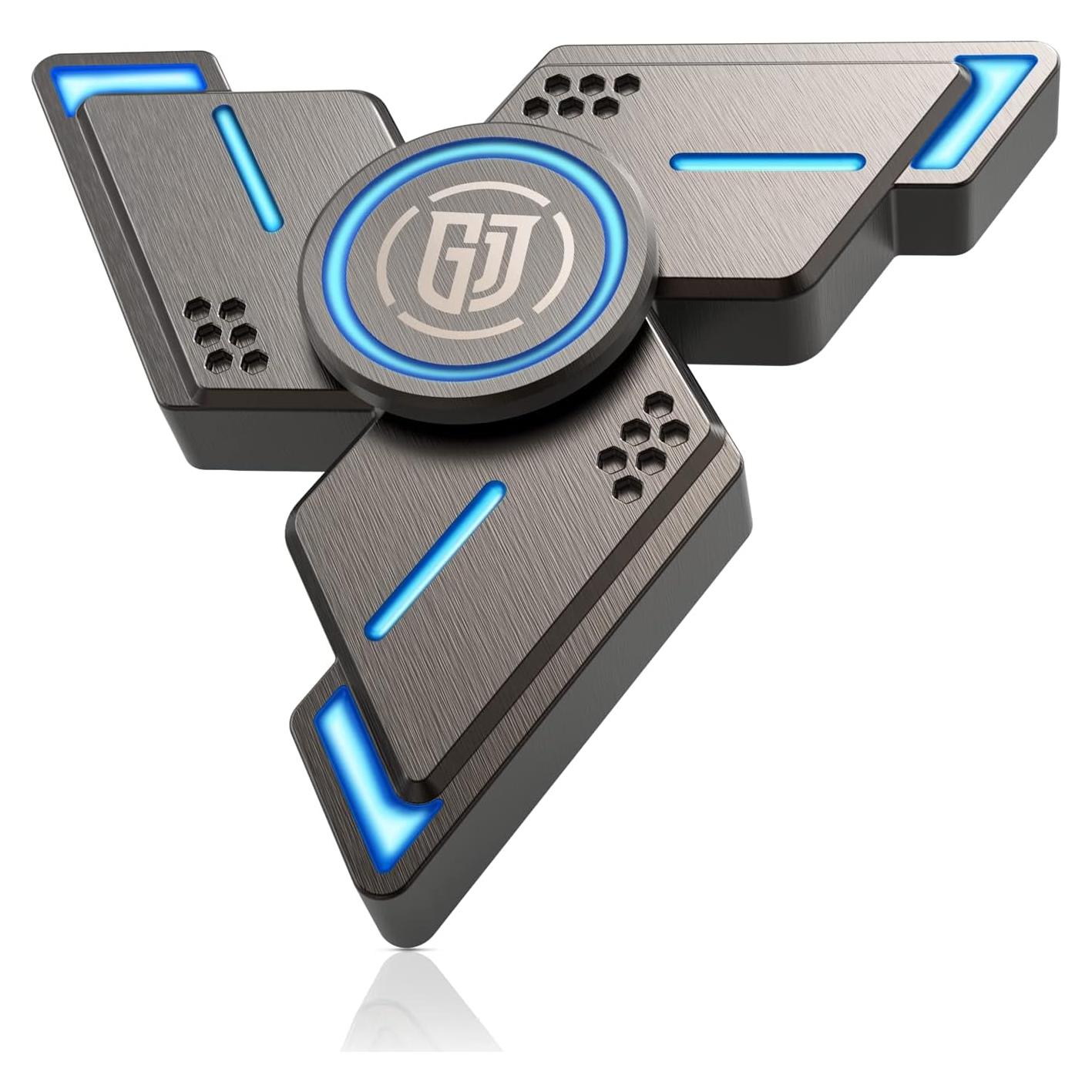 Fidget Spinner ATESSON Metal Iluminado Alivio Estrés 108g