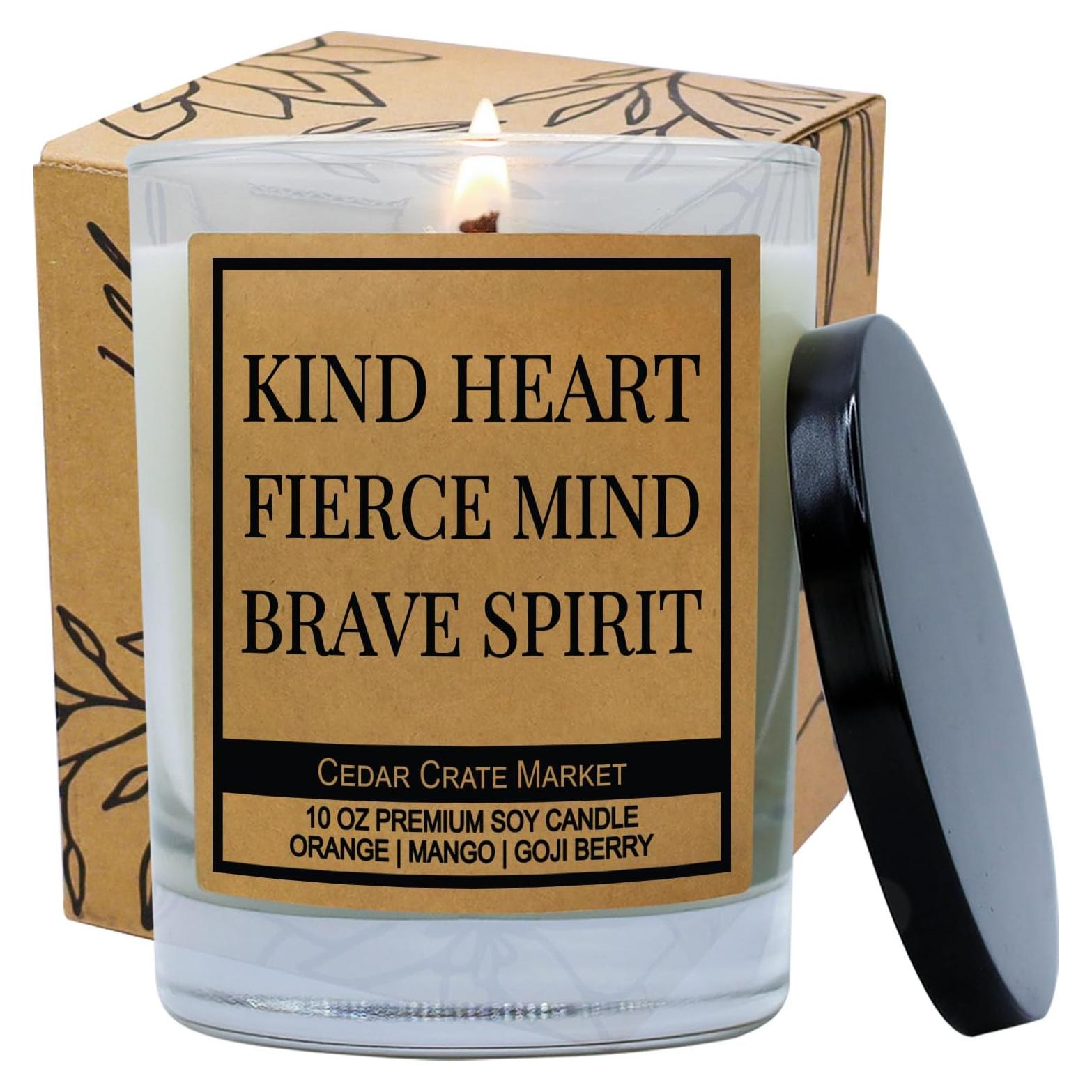 Vela Aromática 10 oz Cedar Crate Market Naranja Mango Baya