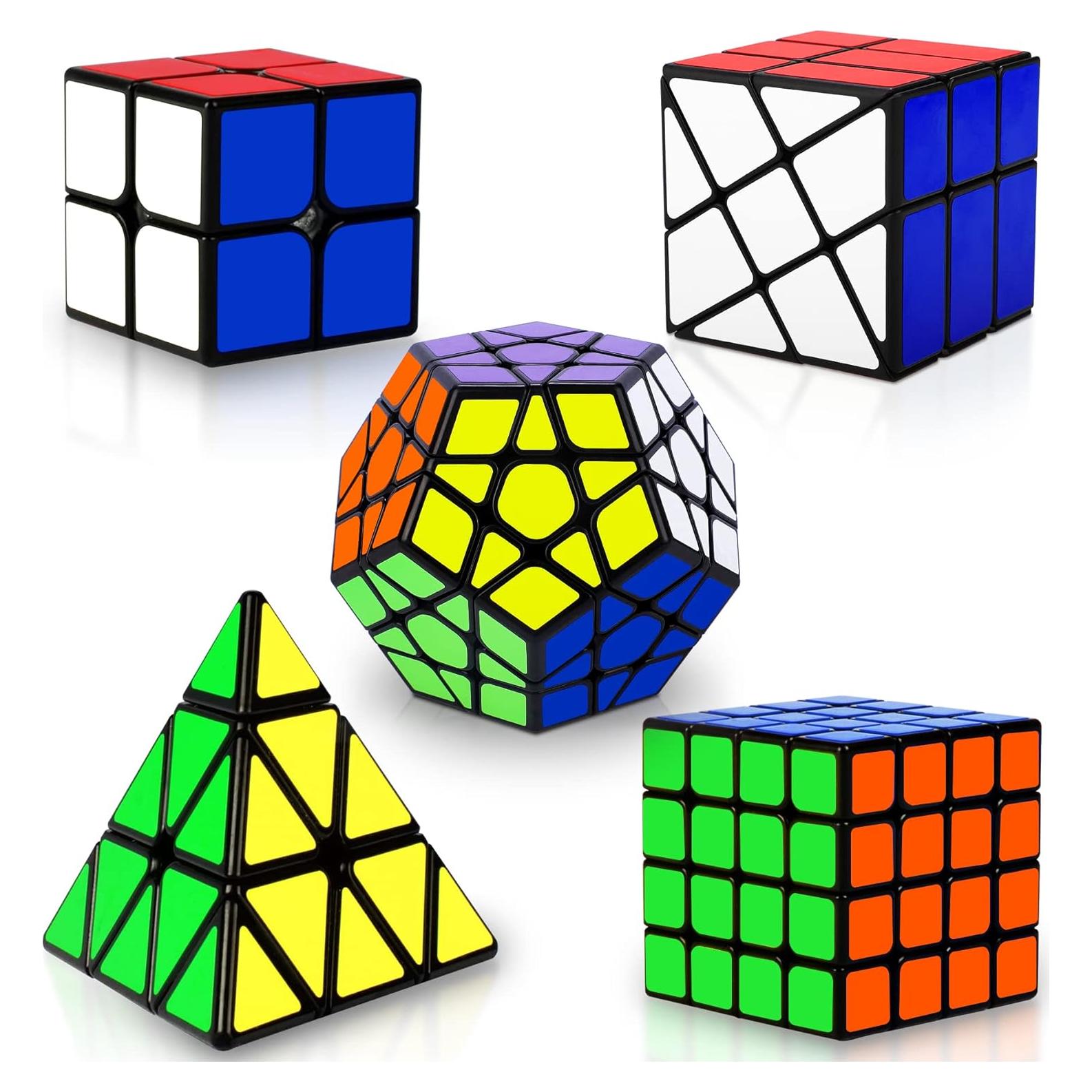 Juego de Cubos Rápidos Coolzon 5 en 1 para Niños y Adultos