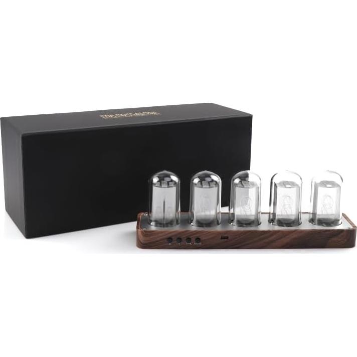 Reloj Digital Nixie ClocTeck CT-004 con Alarma y Temporizador