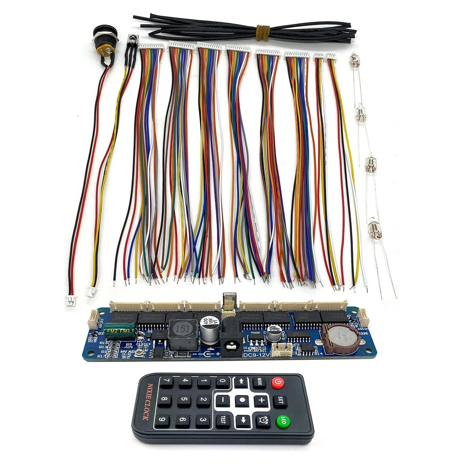 Placa Base Reloj Nixie QINIZX 6 Bits DIY Sin Tubos